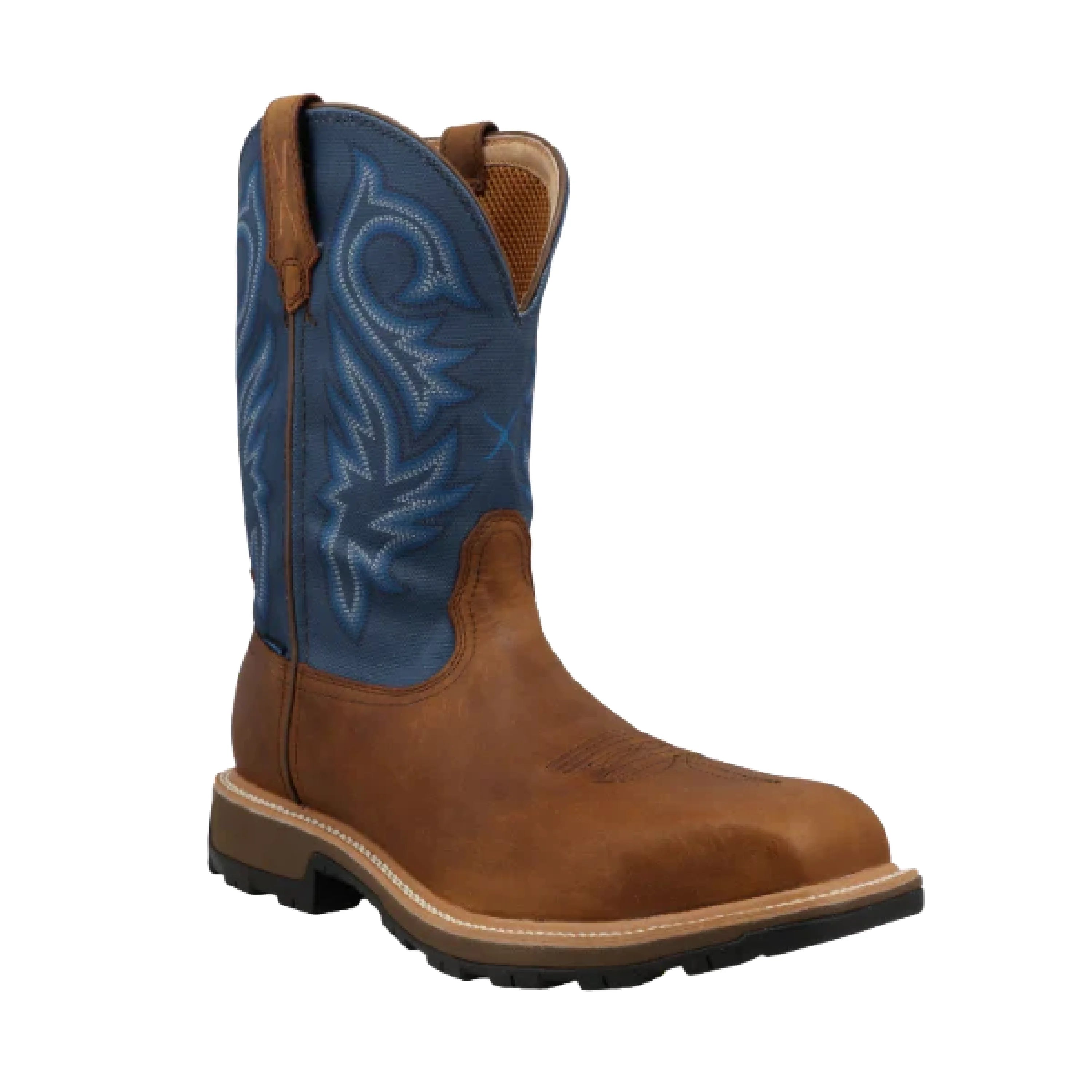 TWISTED X MENS WORK RUSTIC BROWN & NIAGARA MUNW001