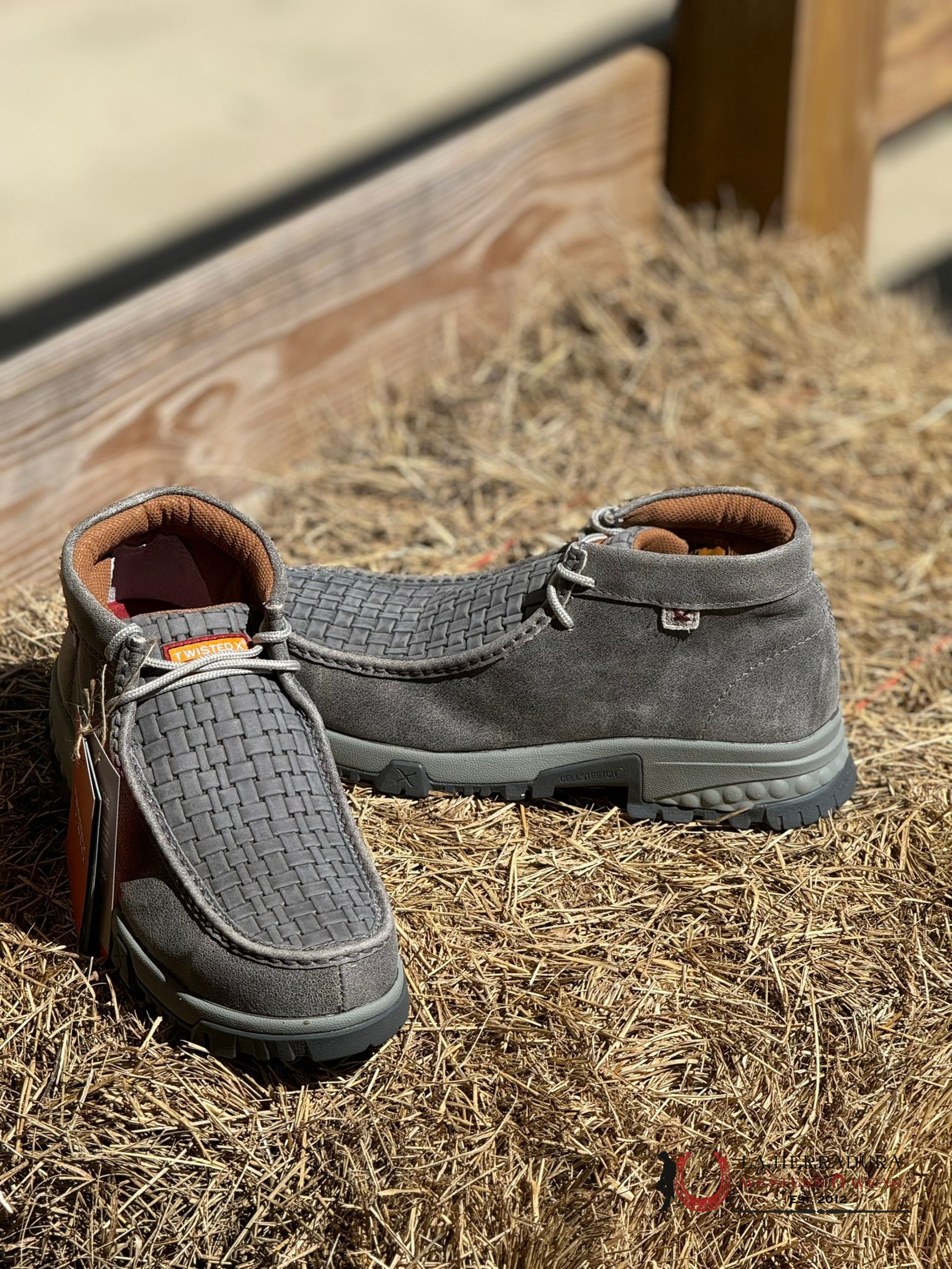 Twisted X Work Chukka Driving Moc Grey &