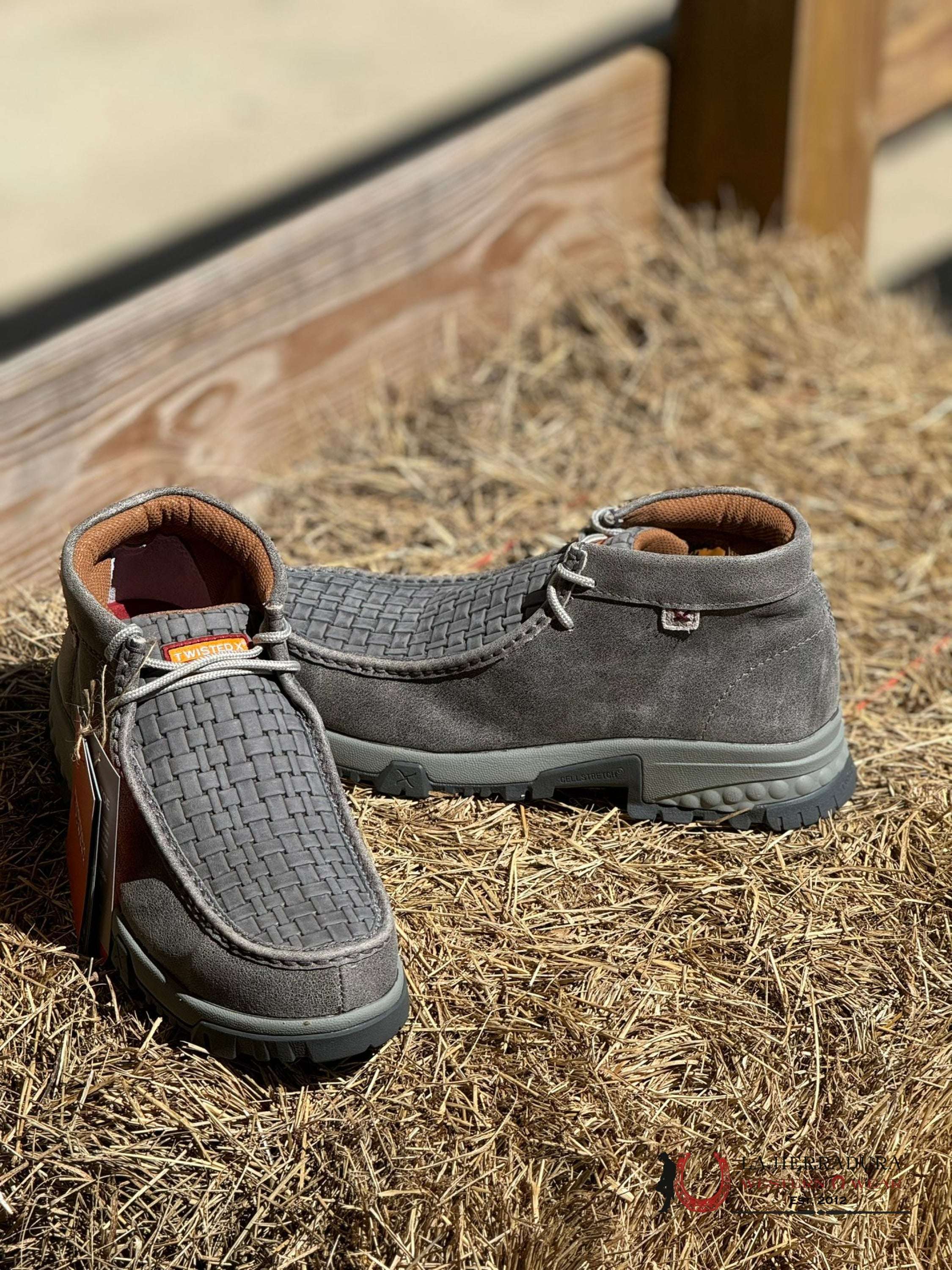 Twisted X Work Chukka Driving Moc Grey &