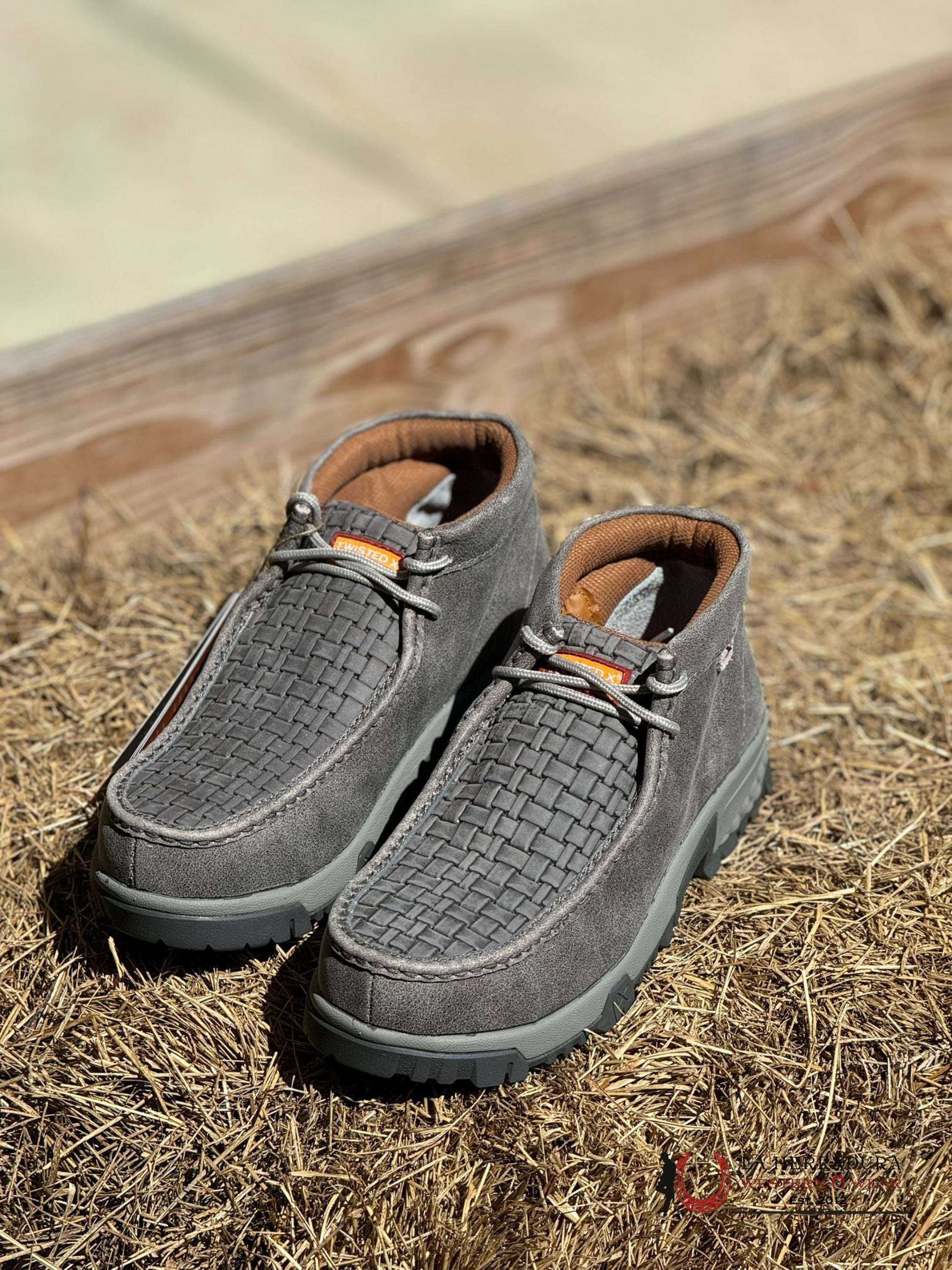 Twisted X Work Chukka Driving Moc Grey &