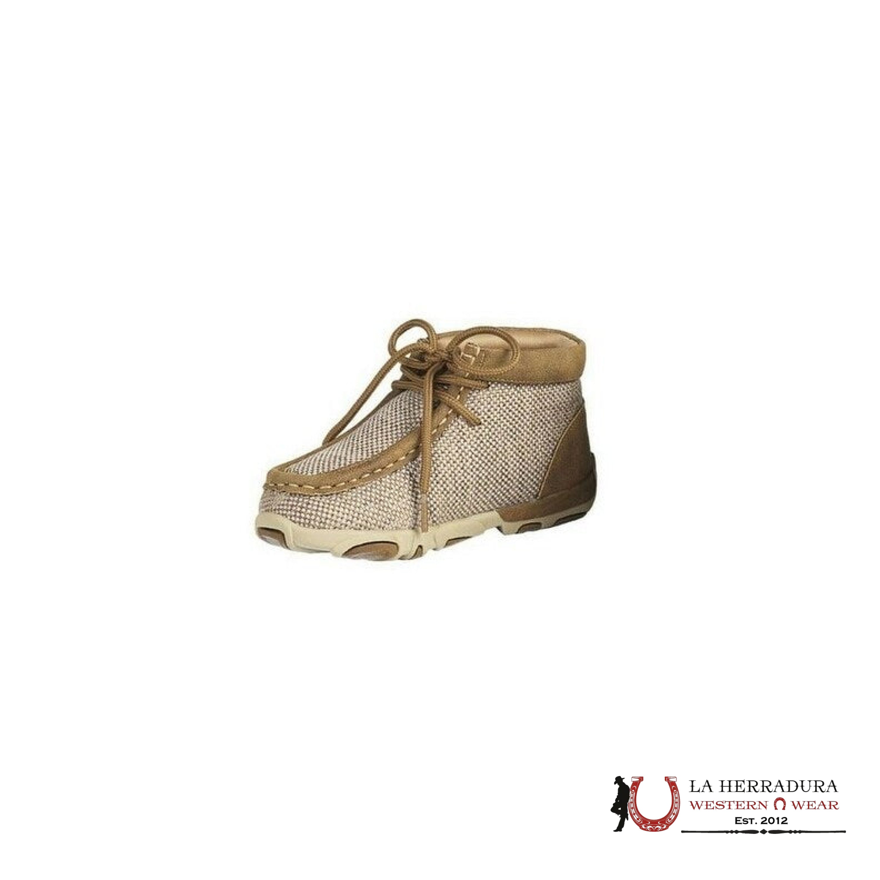 TWISTER ‘EZRA’ BROWN/BEIGE WOVEN KID & BABY SHOE 446002902 NIÑOS