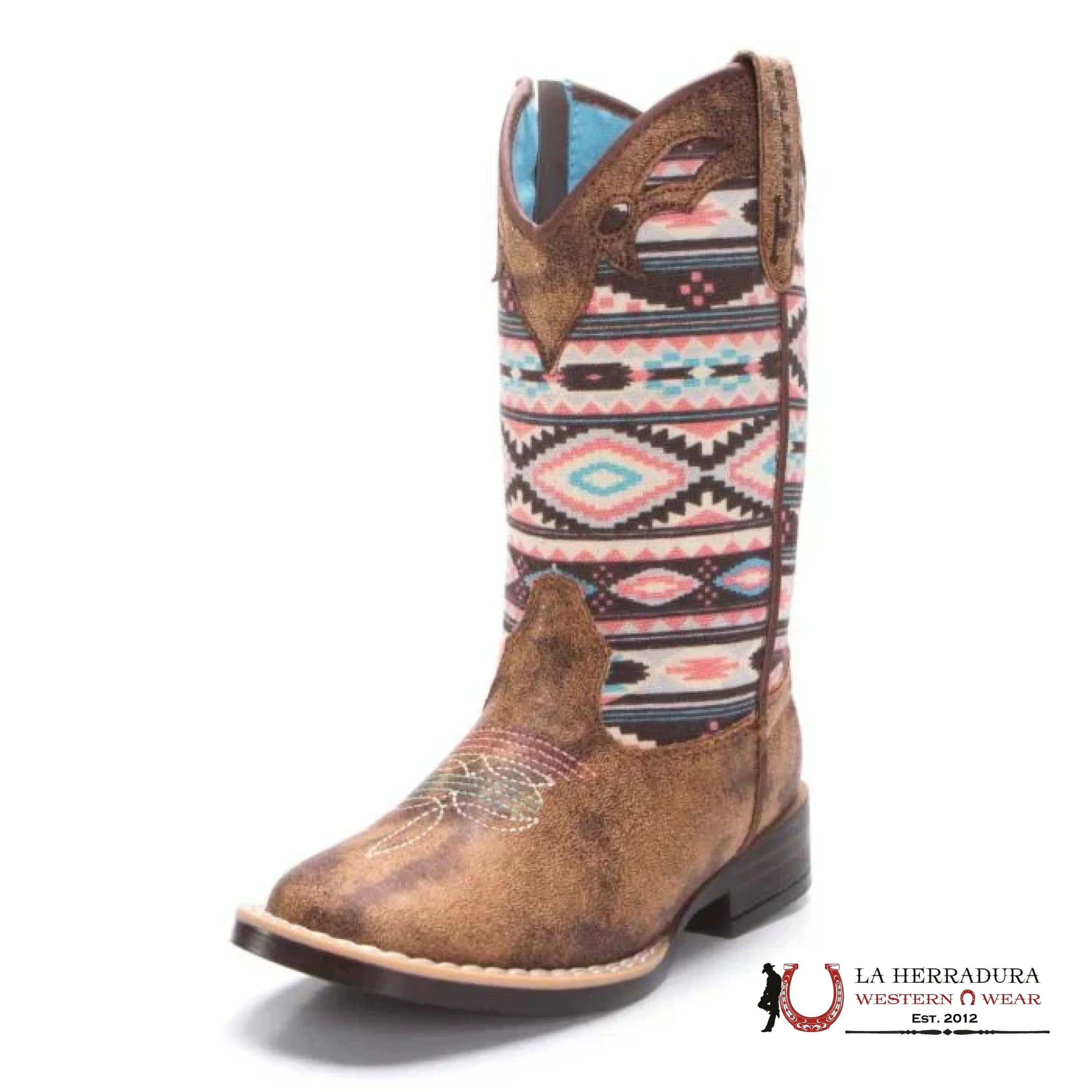 TWISTER KIDS ‘MAGAN’ BROWN W/ AZTEC TUBE TOP 443001502 NIÑOS