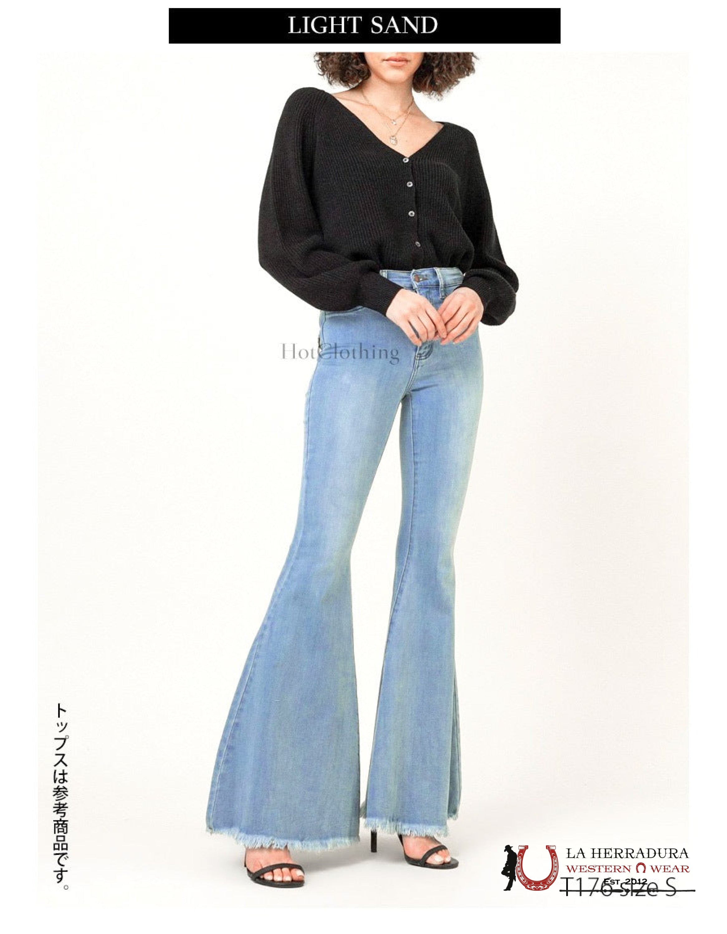 VIBRANT LIGHT WASH JEAN EP1805 ROCK&ROLL JEANS WOMEN