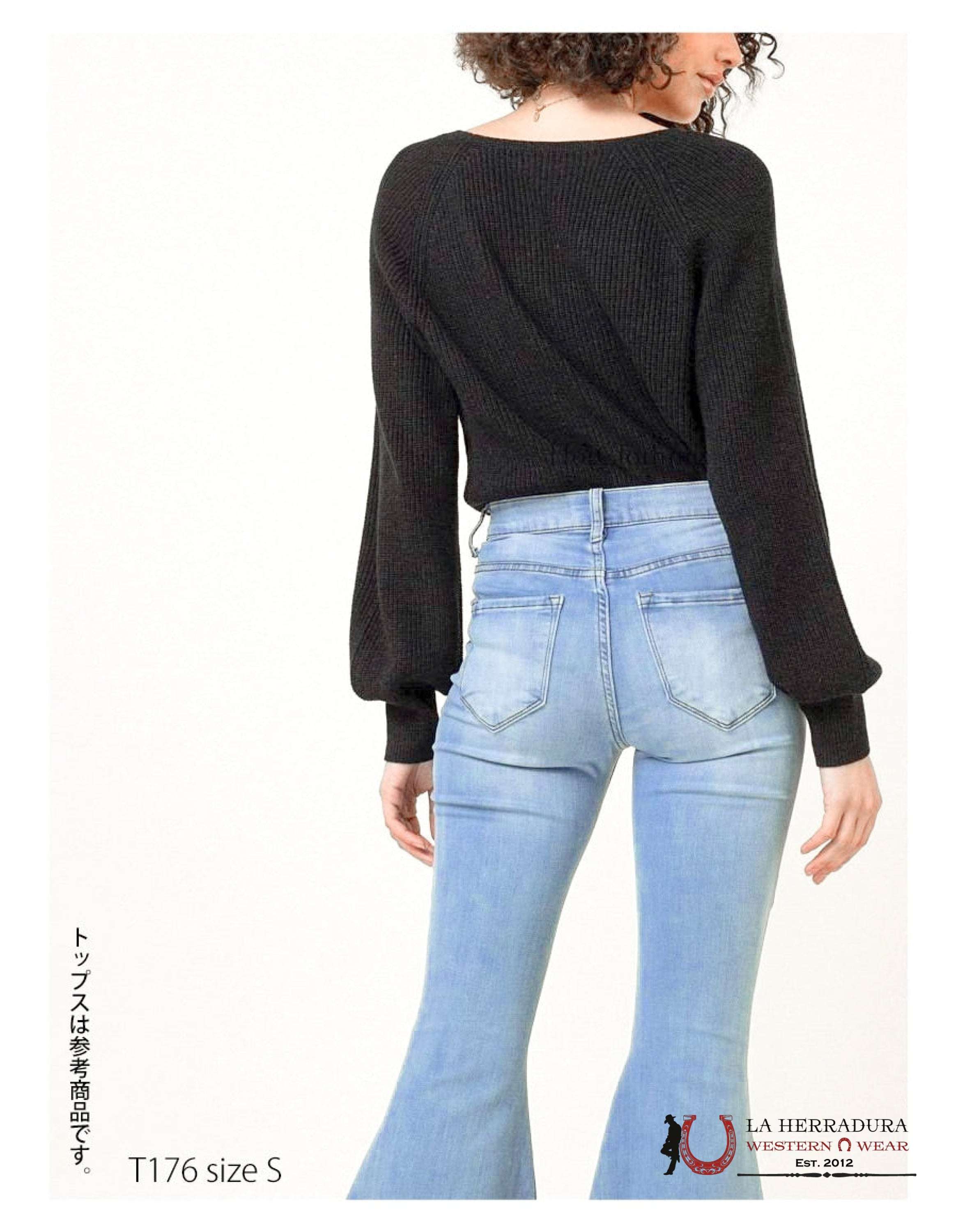 VIBRANT LIGHT WASH JEAN EP1805 ROCK&ROLL JEANS WOMEN