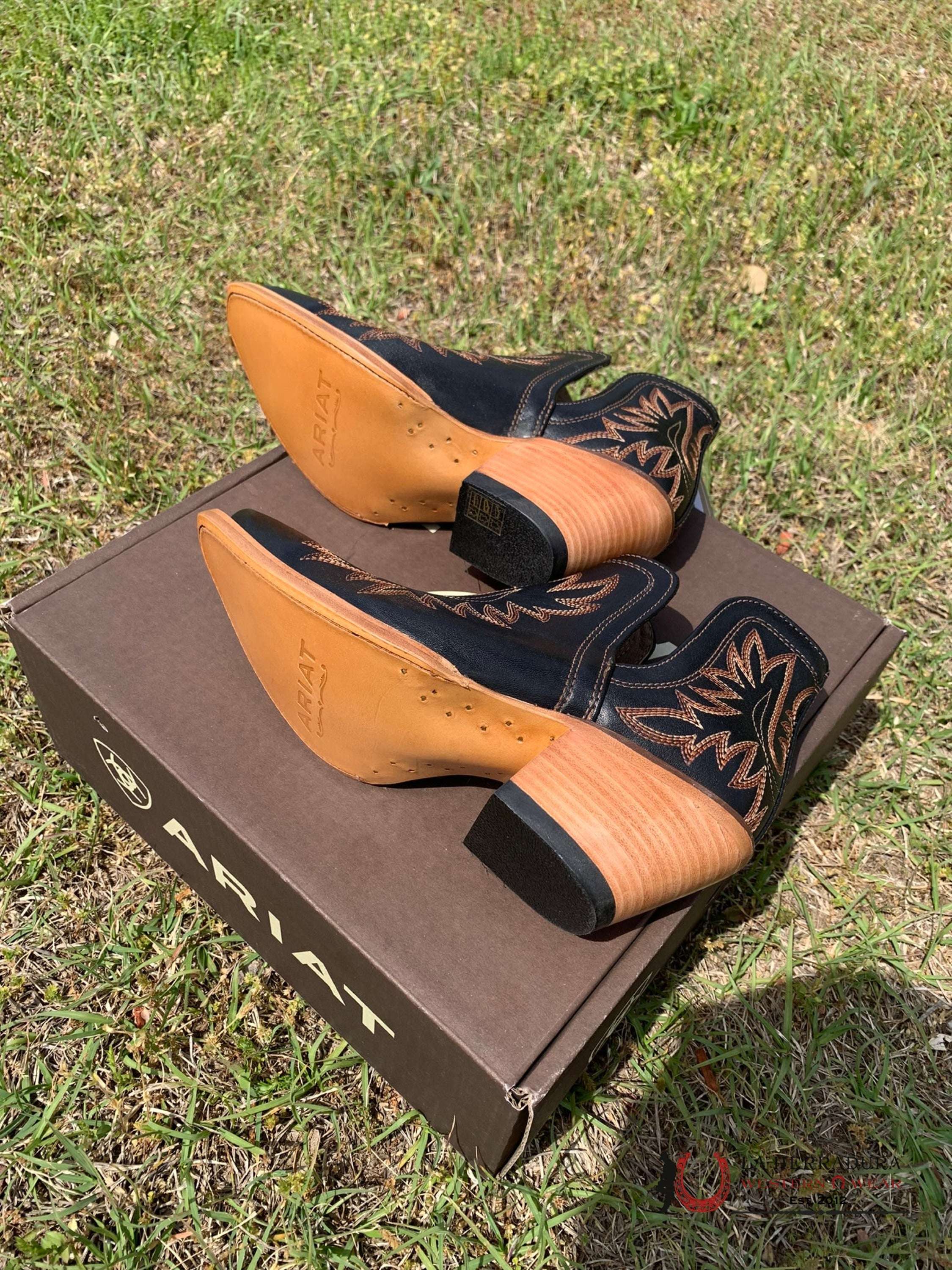 Western Boots For Women Dixon Brooklyn Black Botas Mujeres