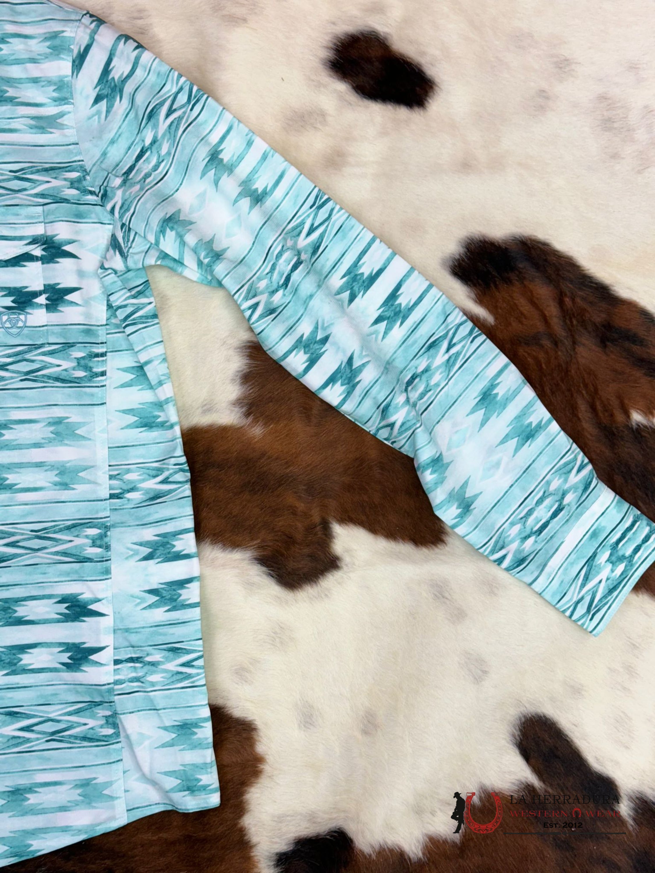 Women Ariat Western Venttek Long Sleeve Nora Print Ropa Mujeres