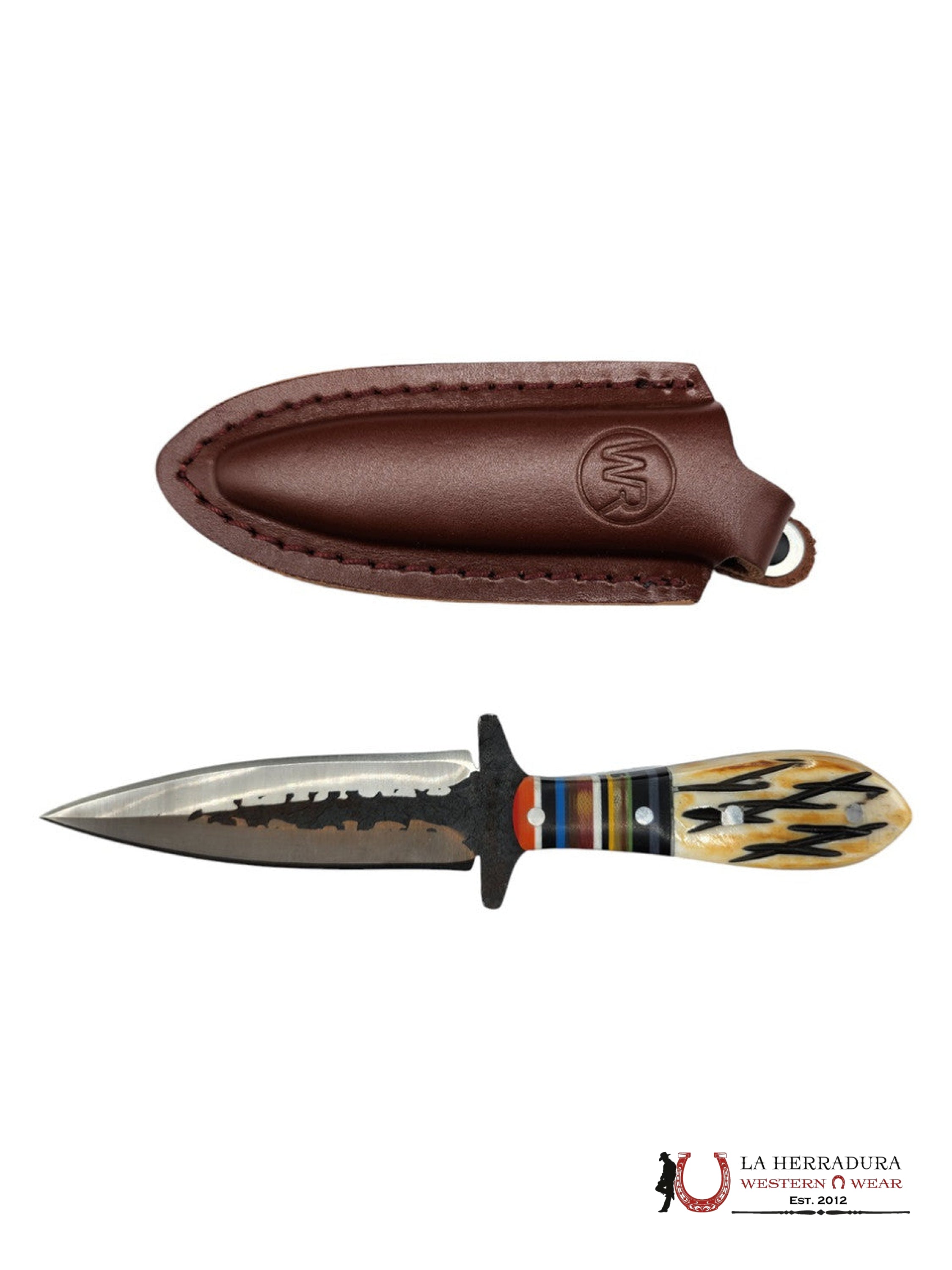 Whiskey Ranch Dagger with Multicolor design ACCESORIOS