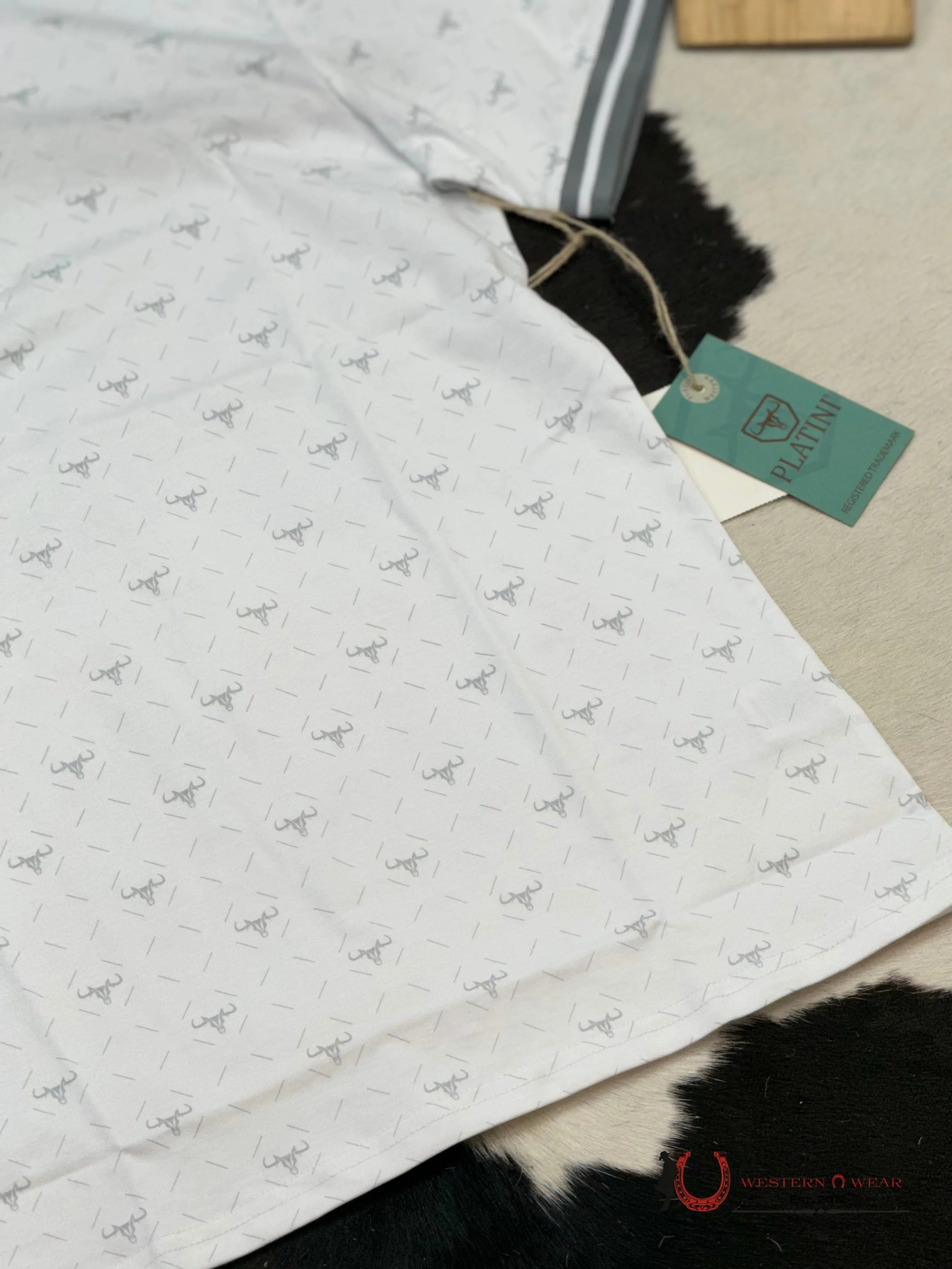 White / Grey Polo Short Sleeve Shirt Ropa Hombres