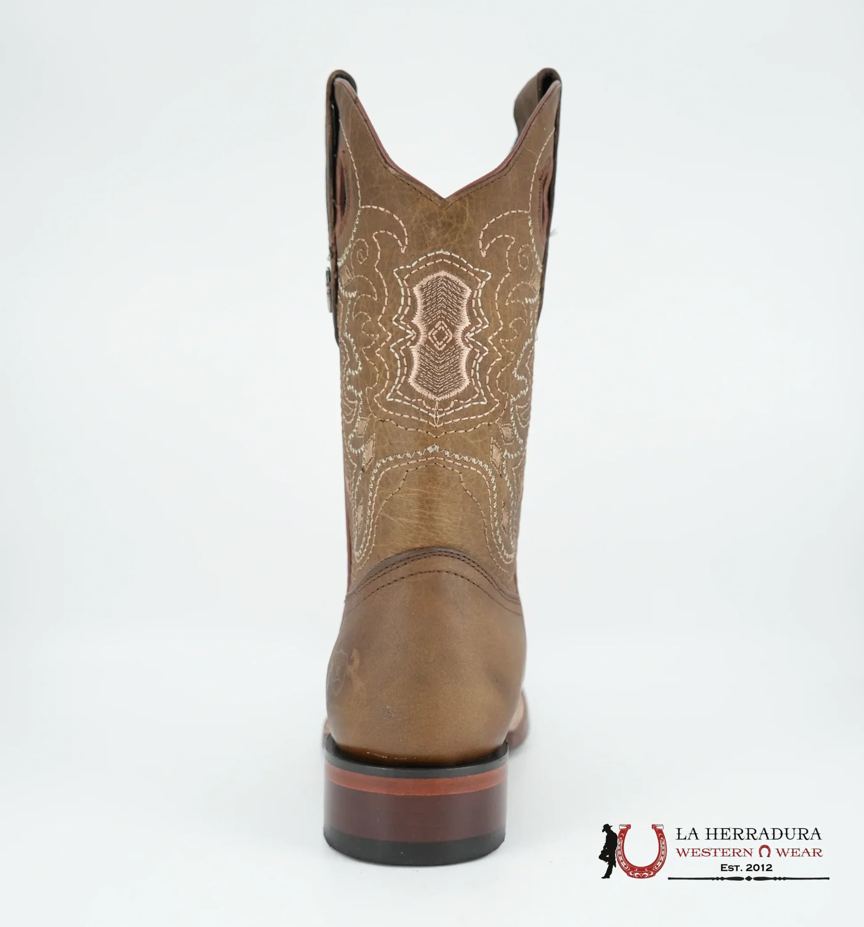 WIDE SQUARE TOE RAGE HONEY LEATHER SOLE- 28249951 BOTAS HOMBRES