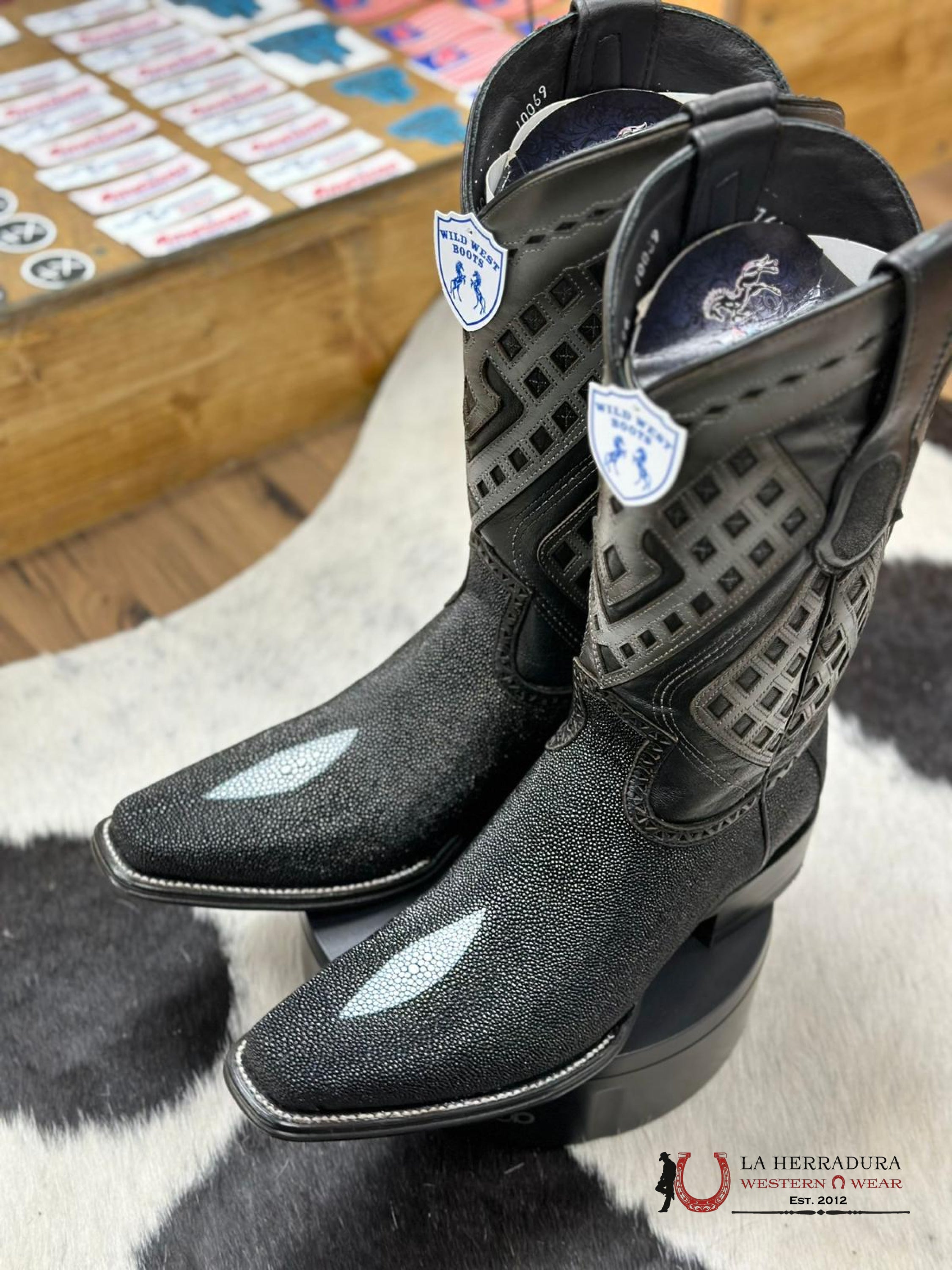 Wild West Stingray Single Stone Botas Hombres