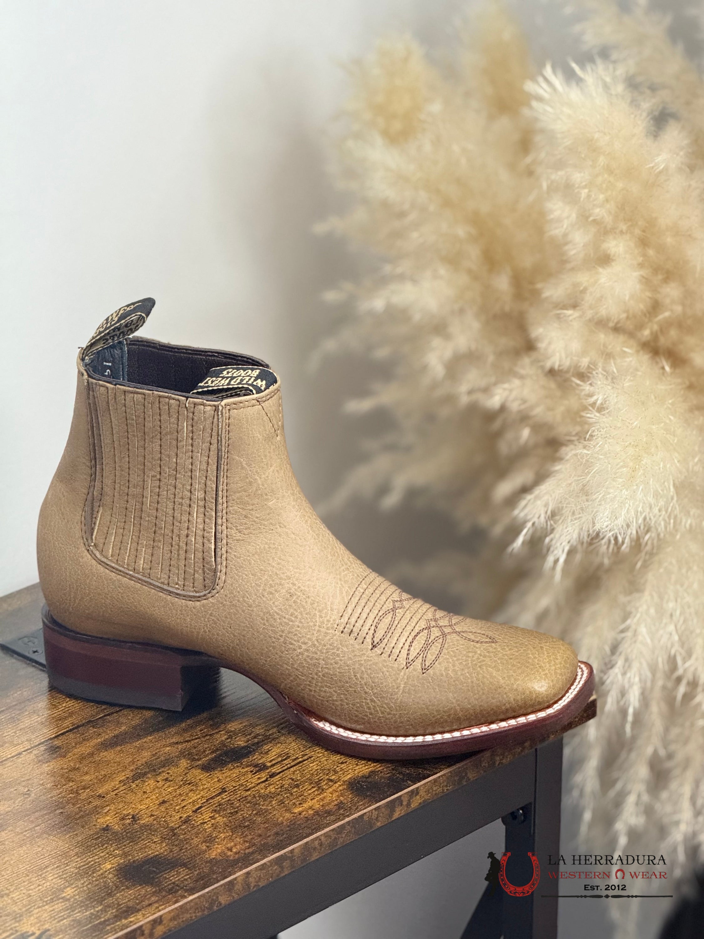 WILDWEST SHORT BOOT RAGE HONEY SQ. TOE -282BM9951 BOTAS HOMBRES