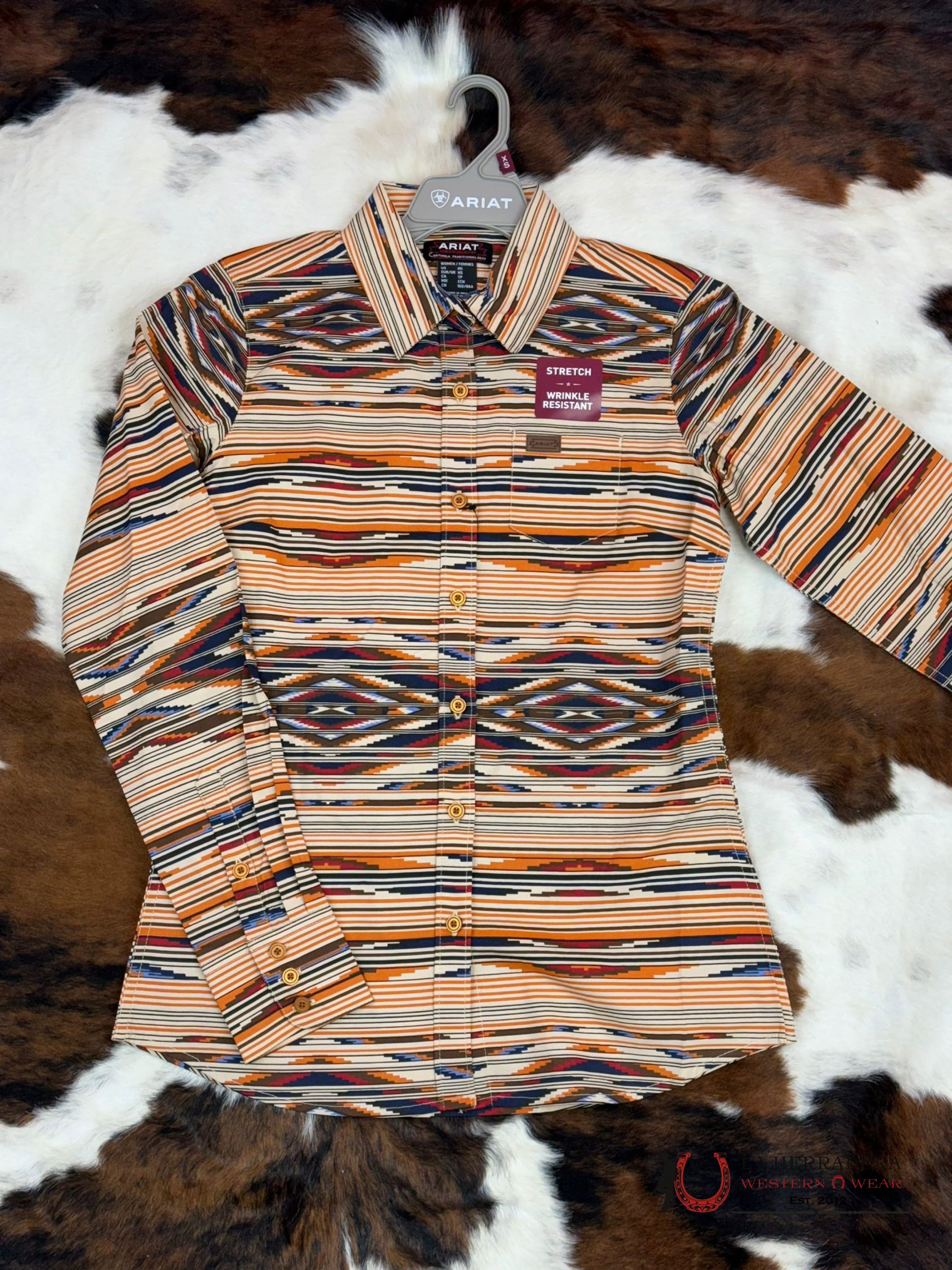 Women Ariat Kirby Long Sleeve Sunset Saltillo Chimayo Collection Ropa Mujeres