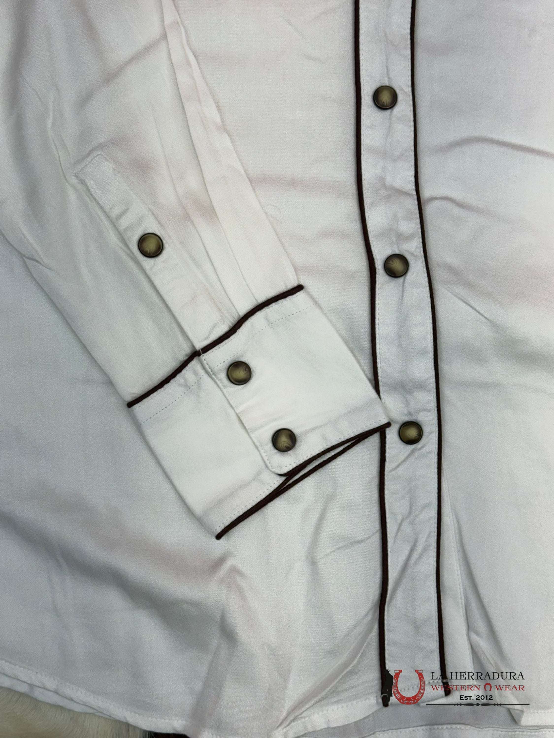 Women Ariat Elsa Long Sleeve Blanc De Flower Detail Ropa Mujeres