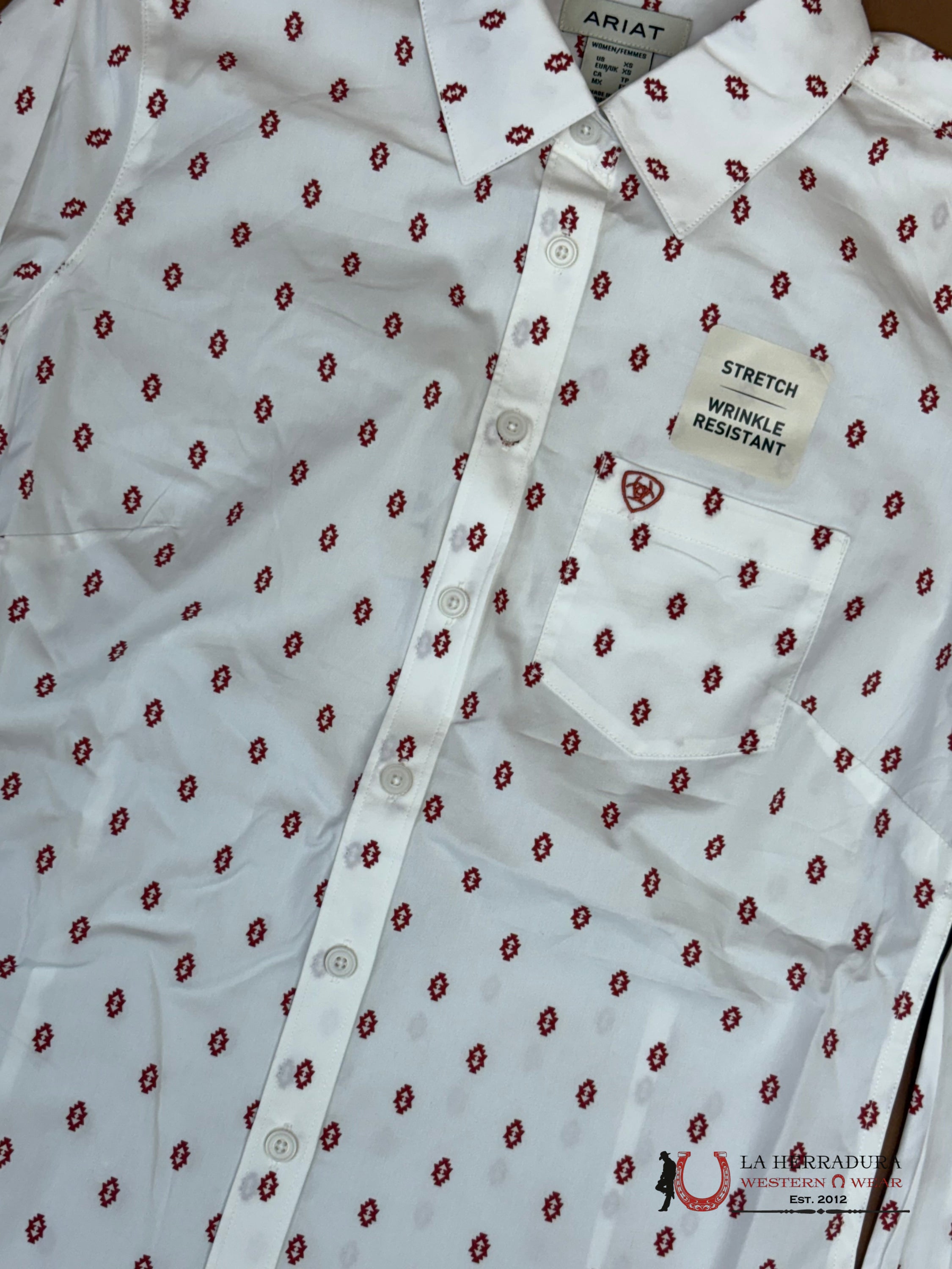 ARIAT SHIRT KIRBY KAI DITSY LONGSLEEVE SHIRT - 0373 ROPA MUJERES