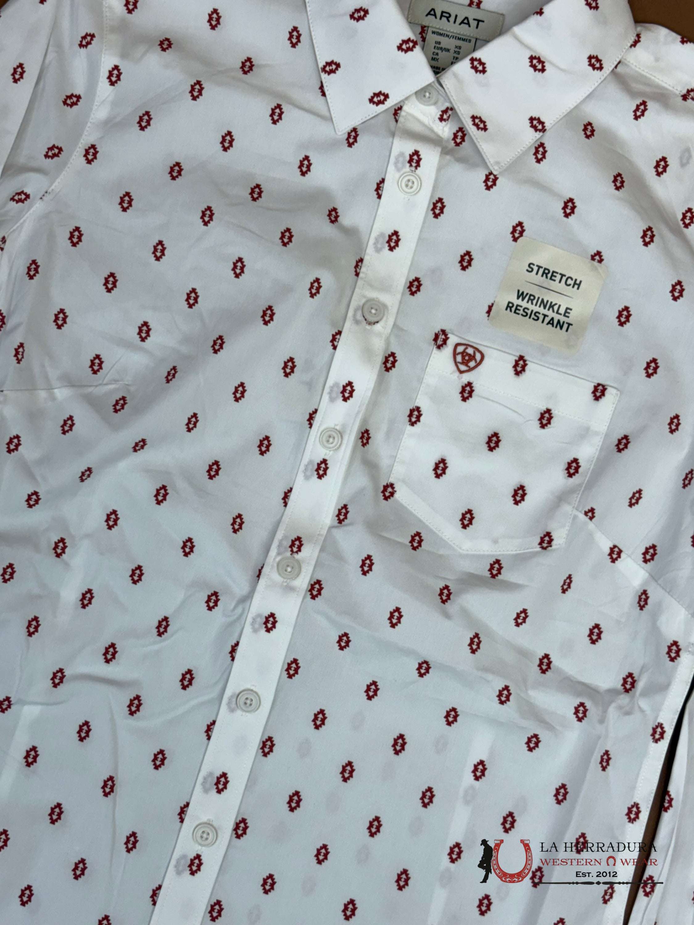ARIAT SHIRT KIRBY KAI DITSY LONGSLEEVE SHIRT - 0373 ROPA MUJERES