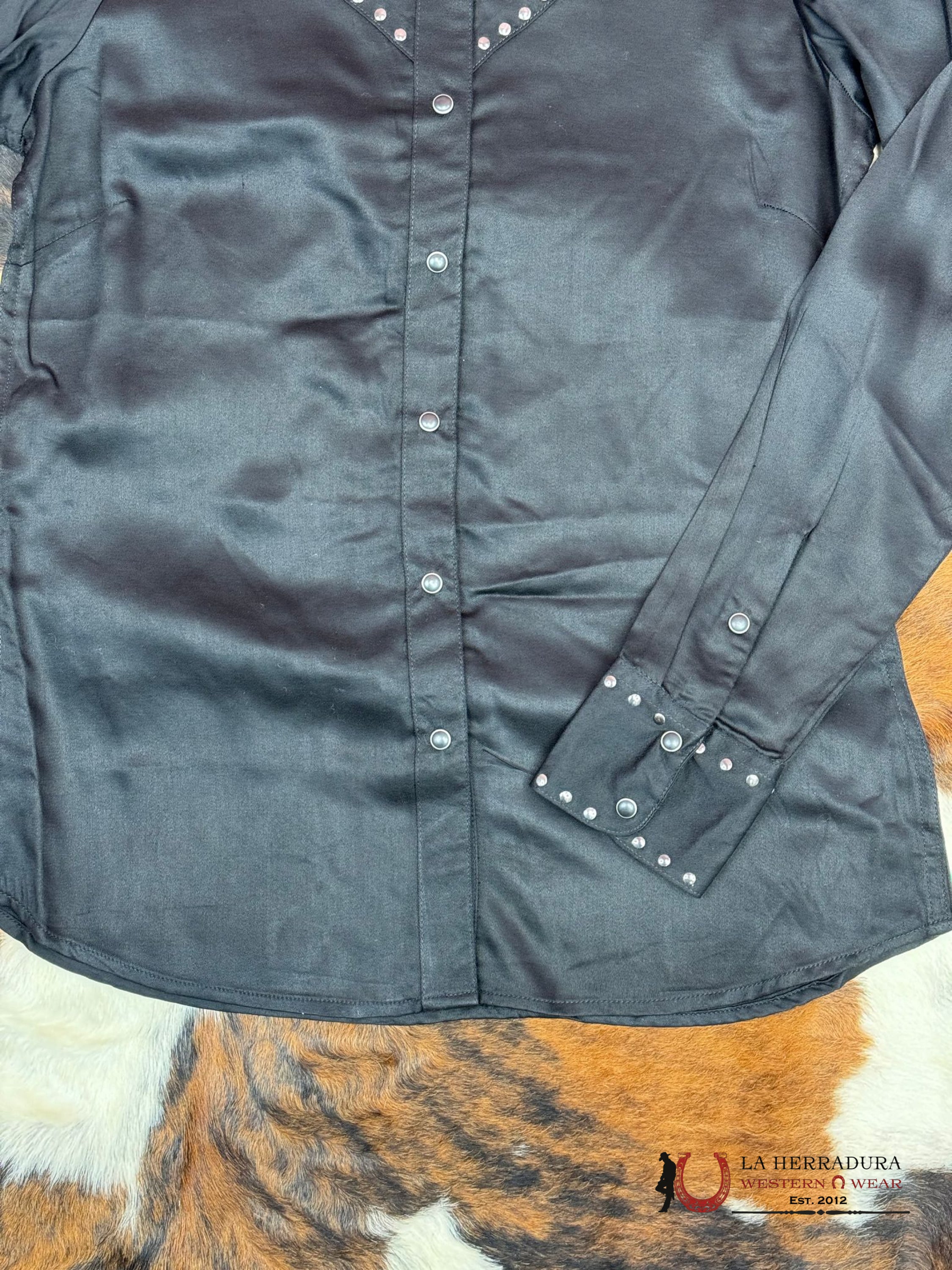 Women Ariat Rhonda Long Sleeve Black Ropa Mujeres