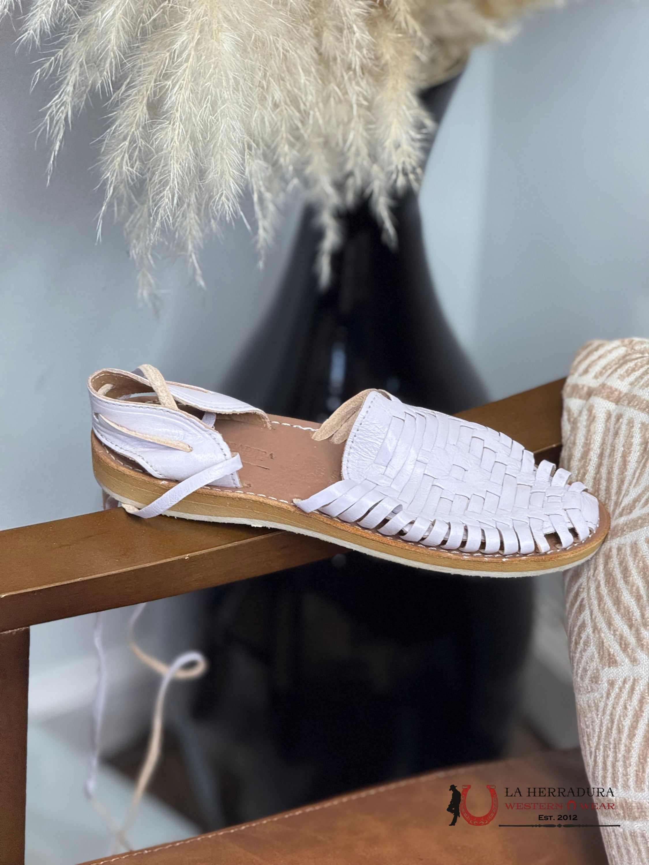 WOMEN HUARACHE 4150 ALPARGATA BLANCO BOTAS MUJERES