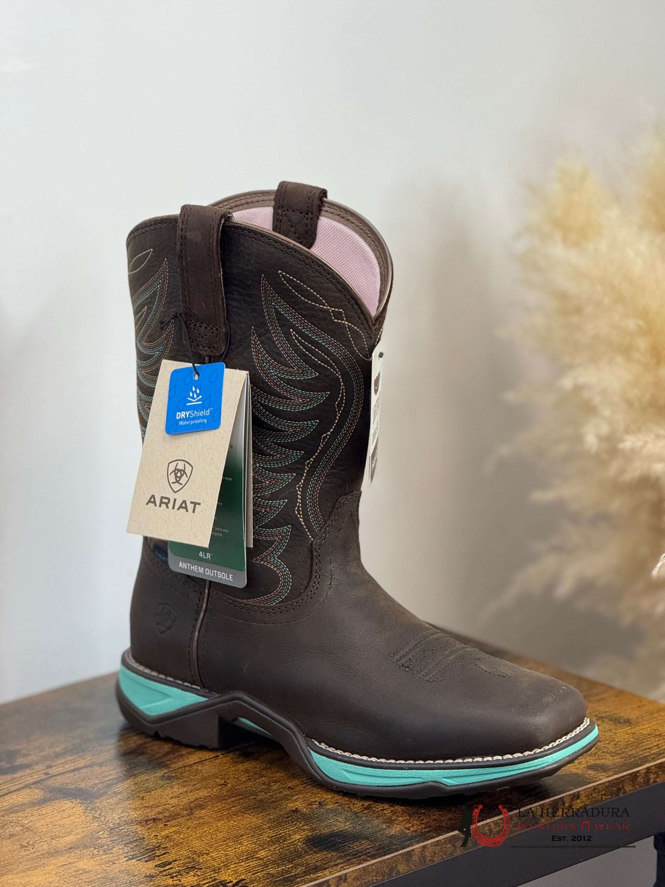 WOMENS ARIAT ANTHEM H20 DARK ROAST 10046862 BOTAS MUJERES