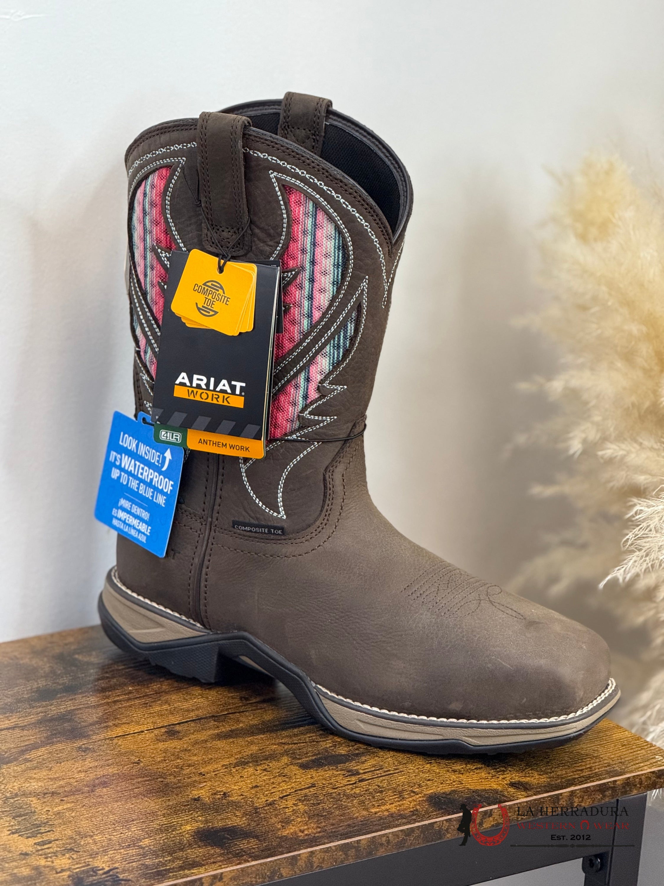 WOMENS ARIAT ANTHEM VENTE DARK CHOCOLATE SERAPE 10050827 BOTAS MUJERES