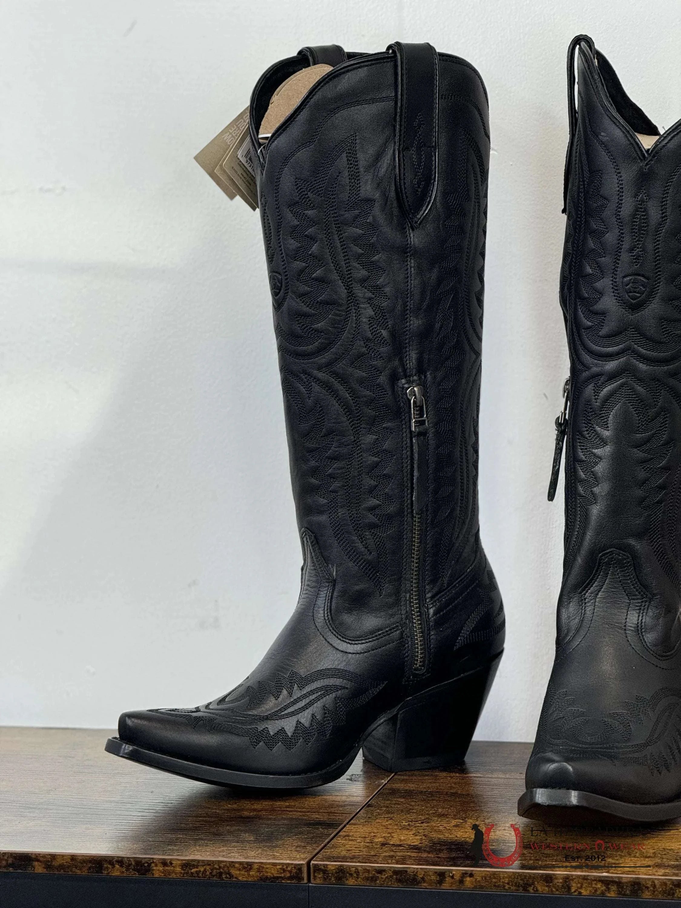 Womens Ariat Casanova Black Obsidian Tall Boot Botas Mujeres