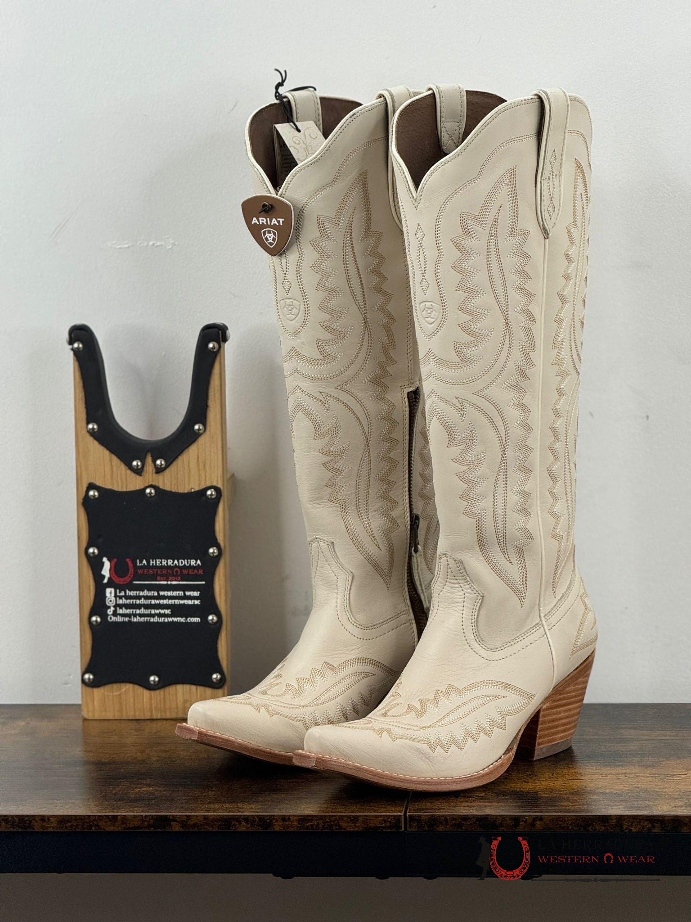 Womens Ariat Casanova Blanco Tall Boot Botas Mujeres