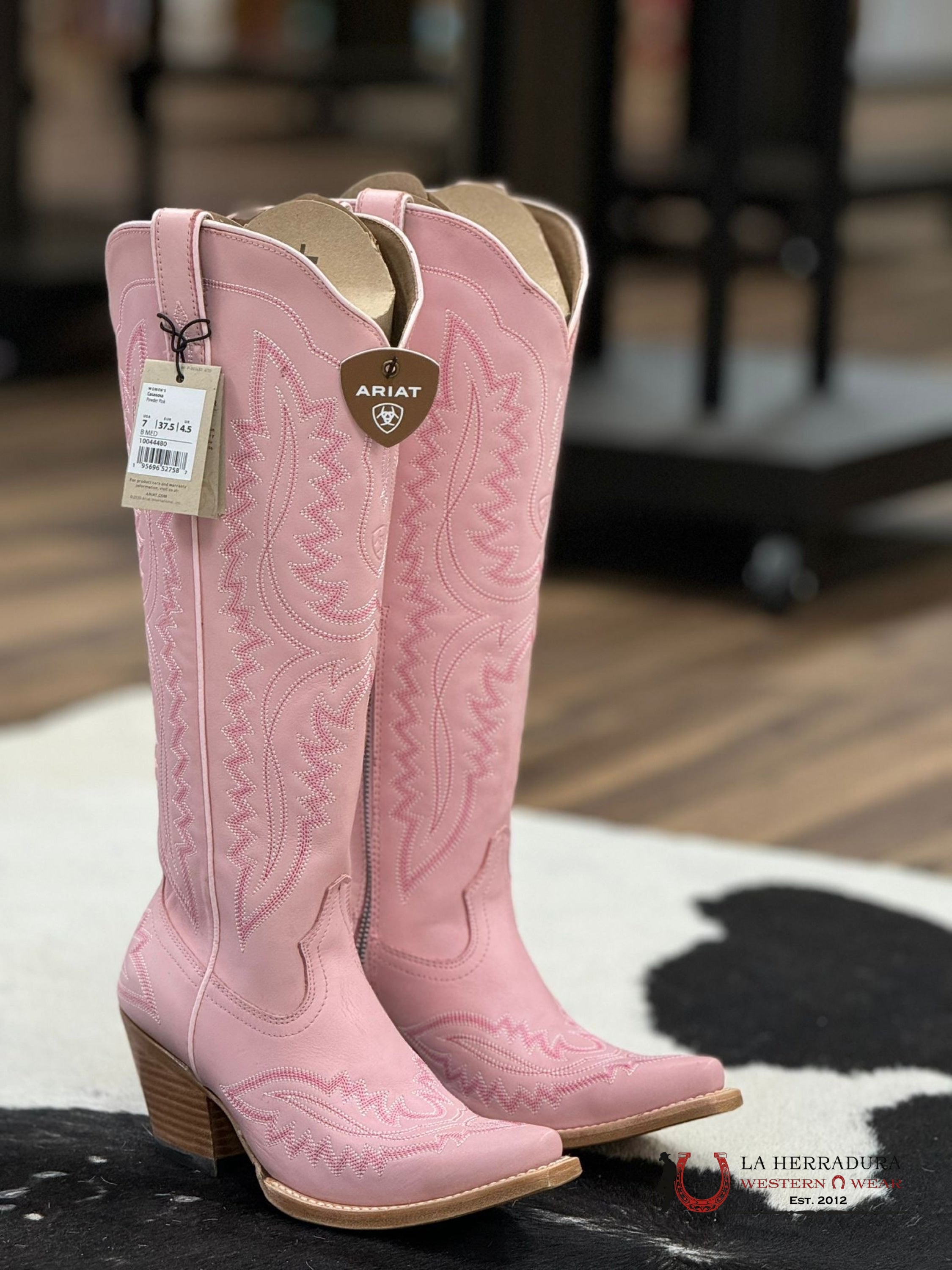 Womens Ariat Casanova Powder Pink Tall Boot Botas Mujeres