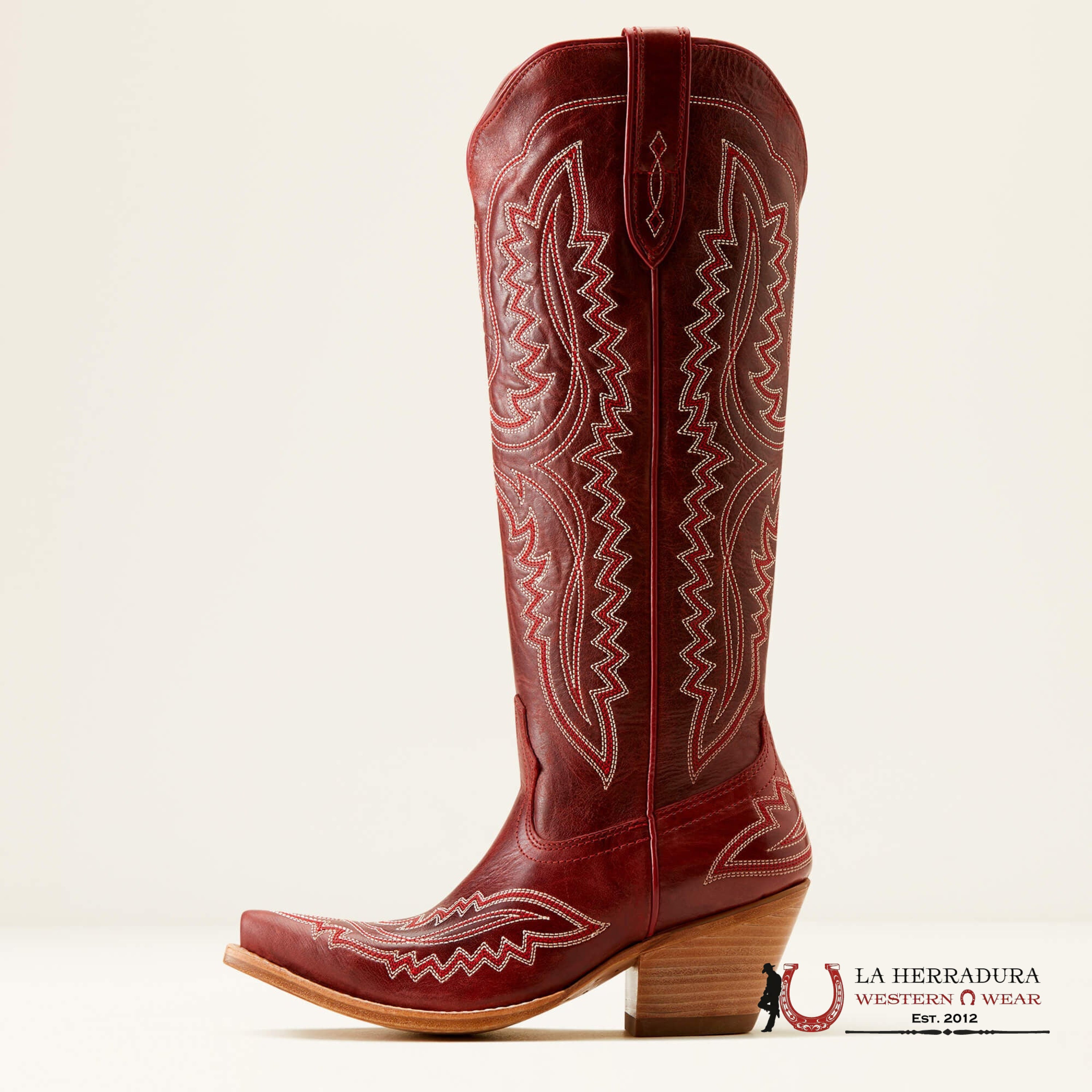 WOMENS ARIAT CASANOVA RED ALERT TALL BOOT 10050870 BOTAS MUJERES