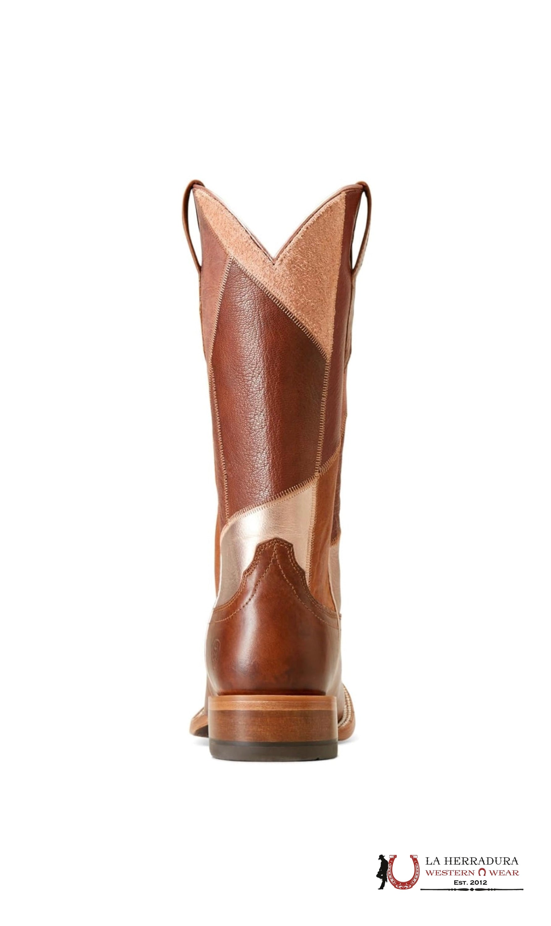 WOMENS ARIAT FRONTIER PATCHWORK TAN ROSE- 10047049 BOTAS MUJERES