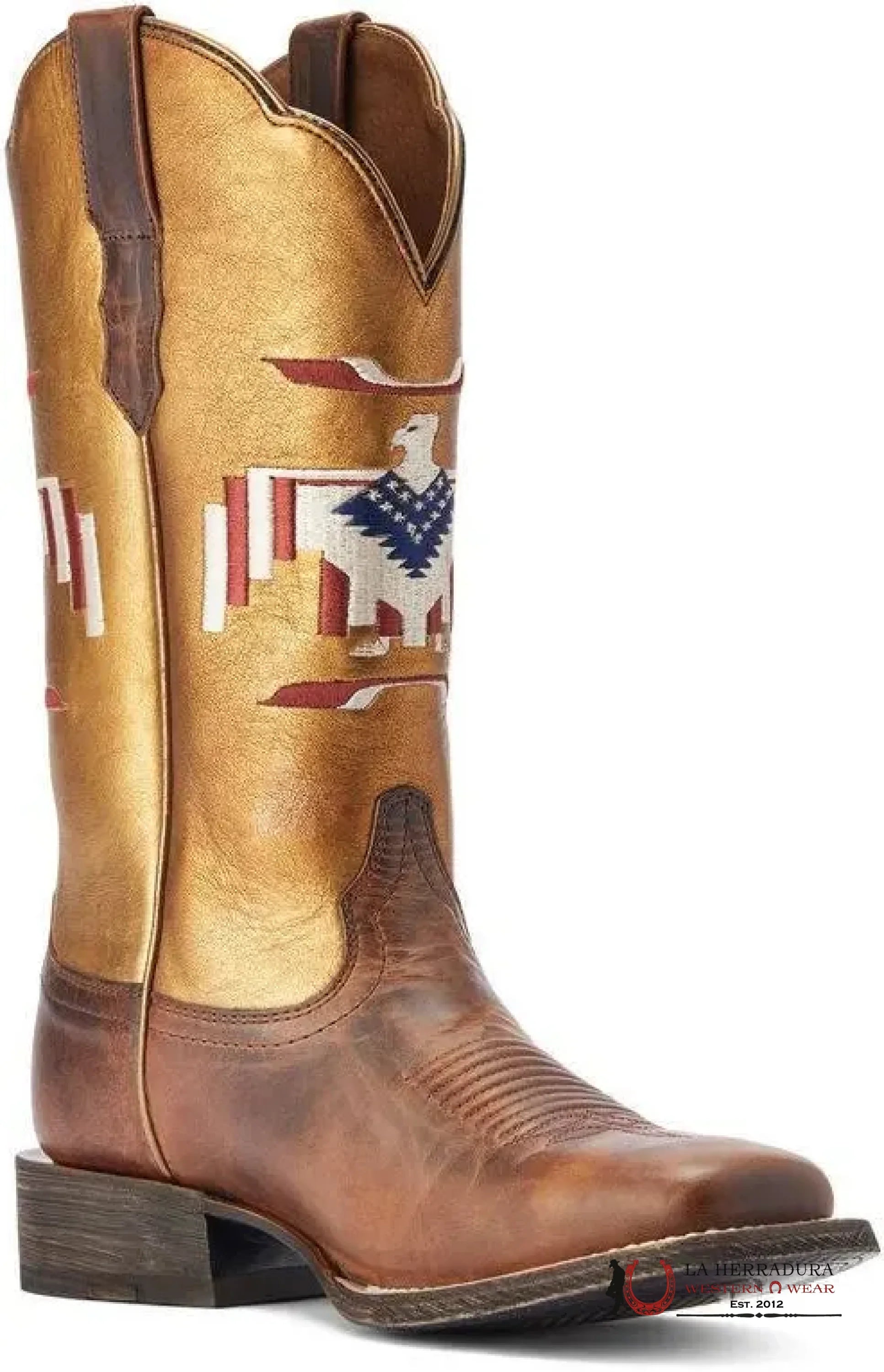 Womens Ariat Frontier Thunderbird Chimayo Fiery Tan- 2578 Botas Mujeres