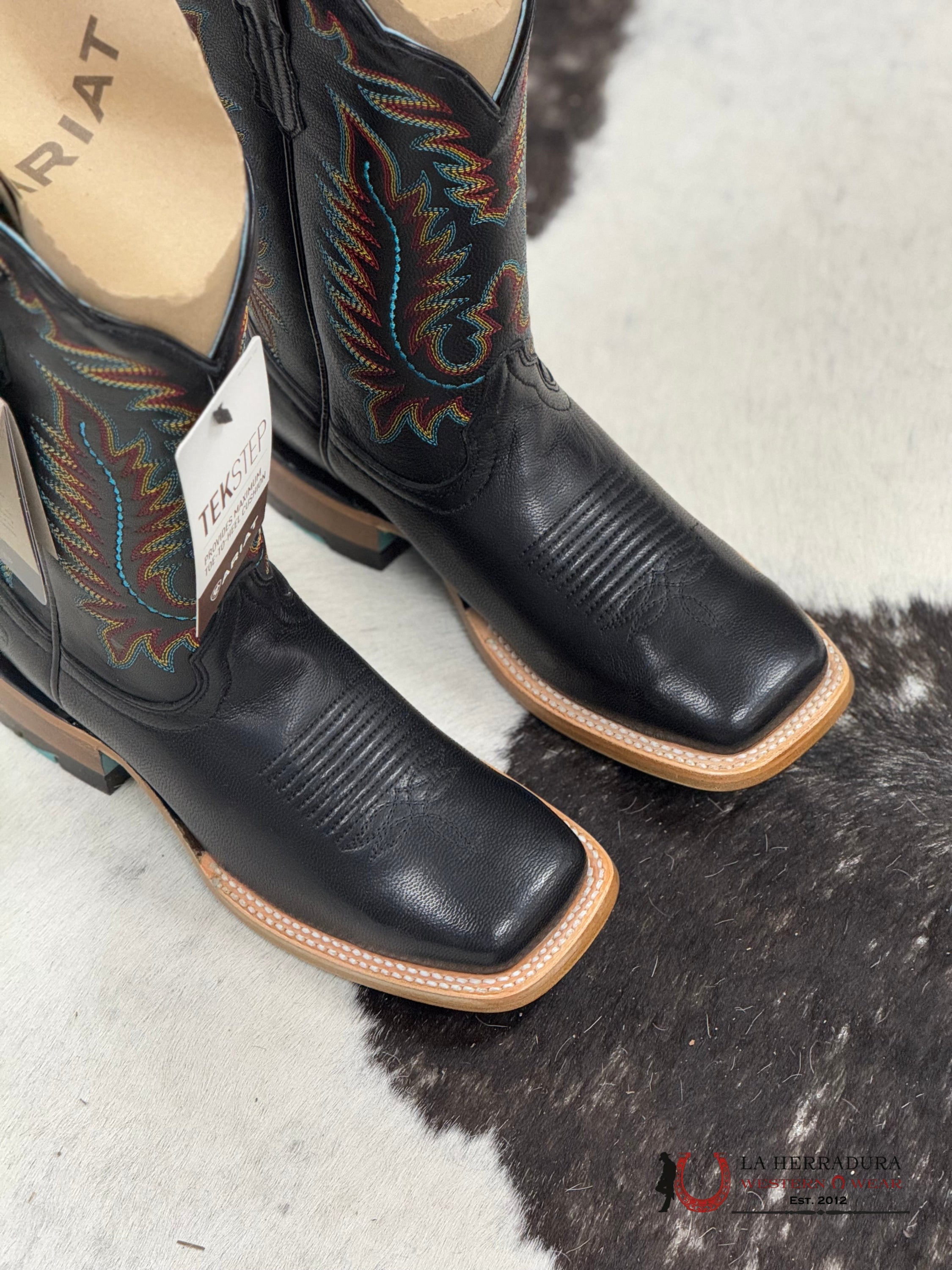 Womens Ariat Frontier Tully Obsidian Boots Botas Mujeres