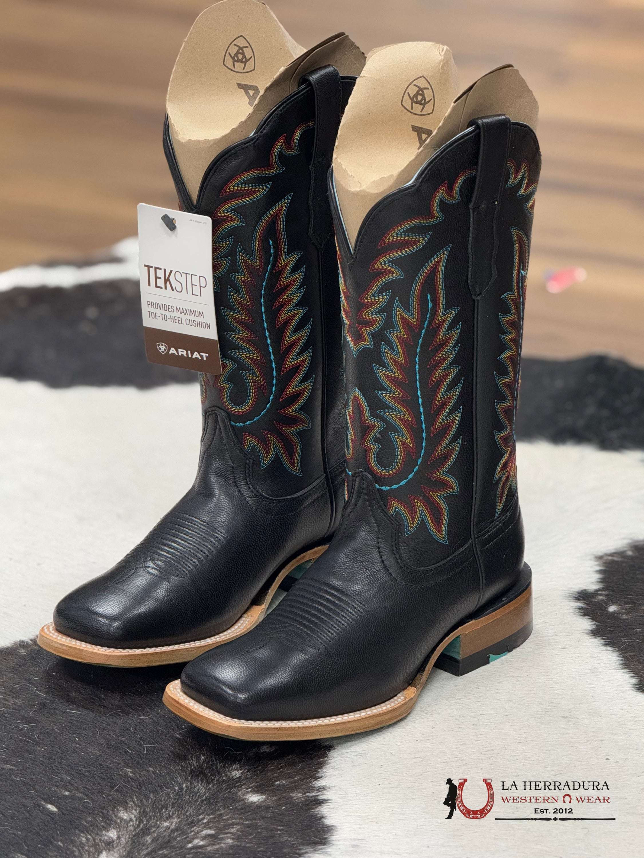 Womens Ariat Frontier Tully Obsidian Boots Botas Mujeres