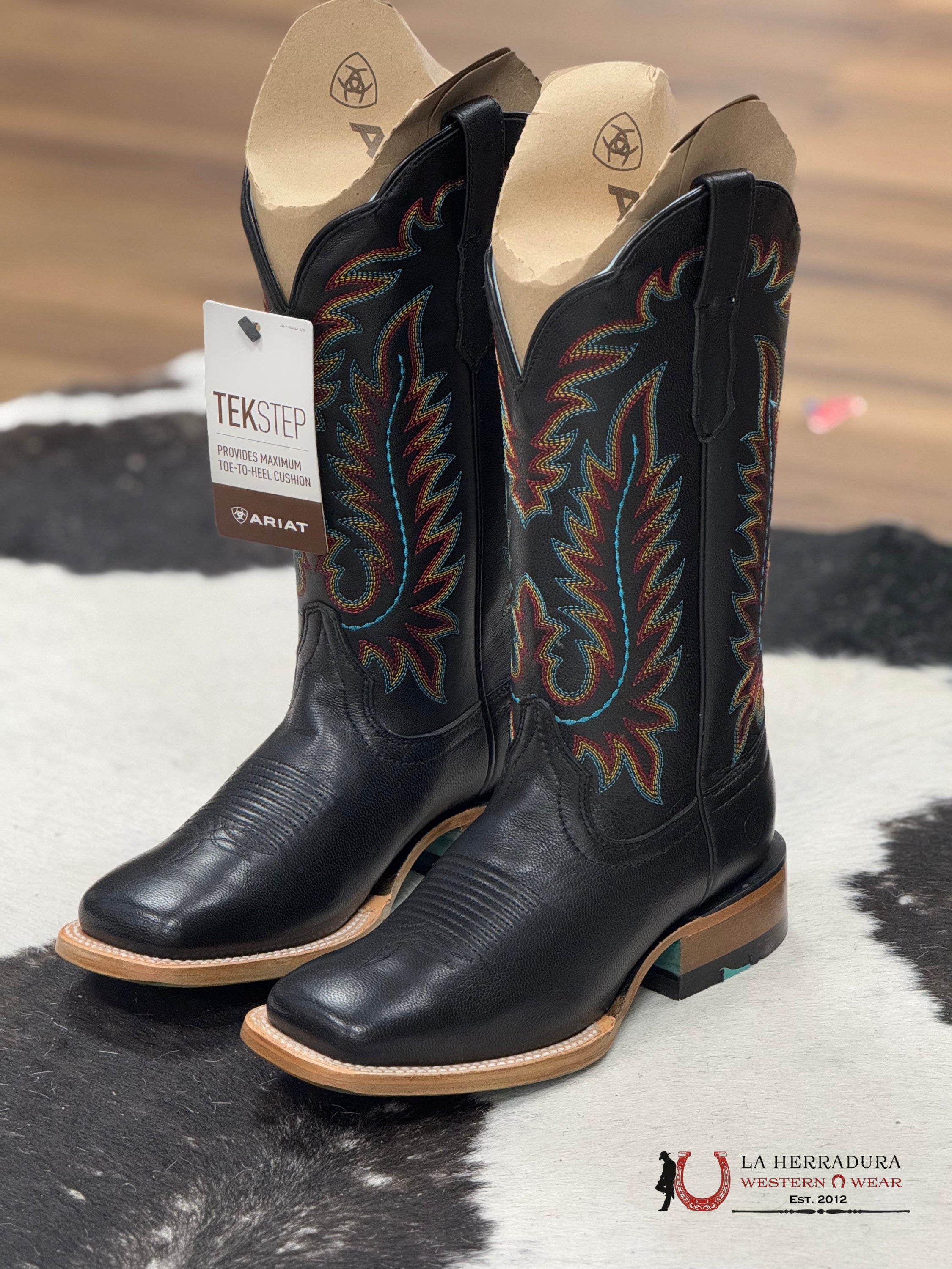 Womens Ariat Frontier Tully Obsidian Boots Botas Mujeres