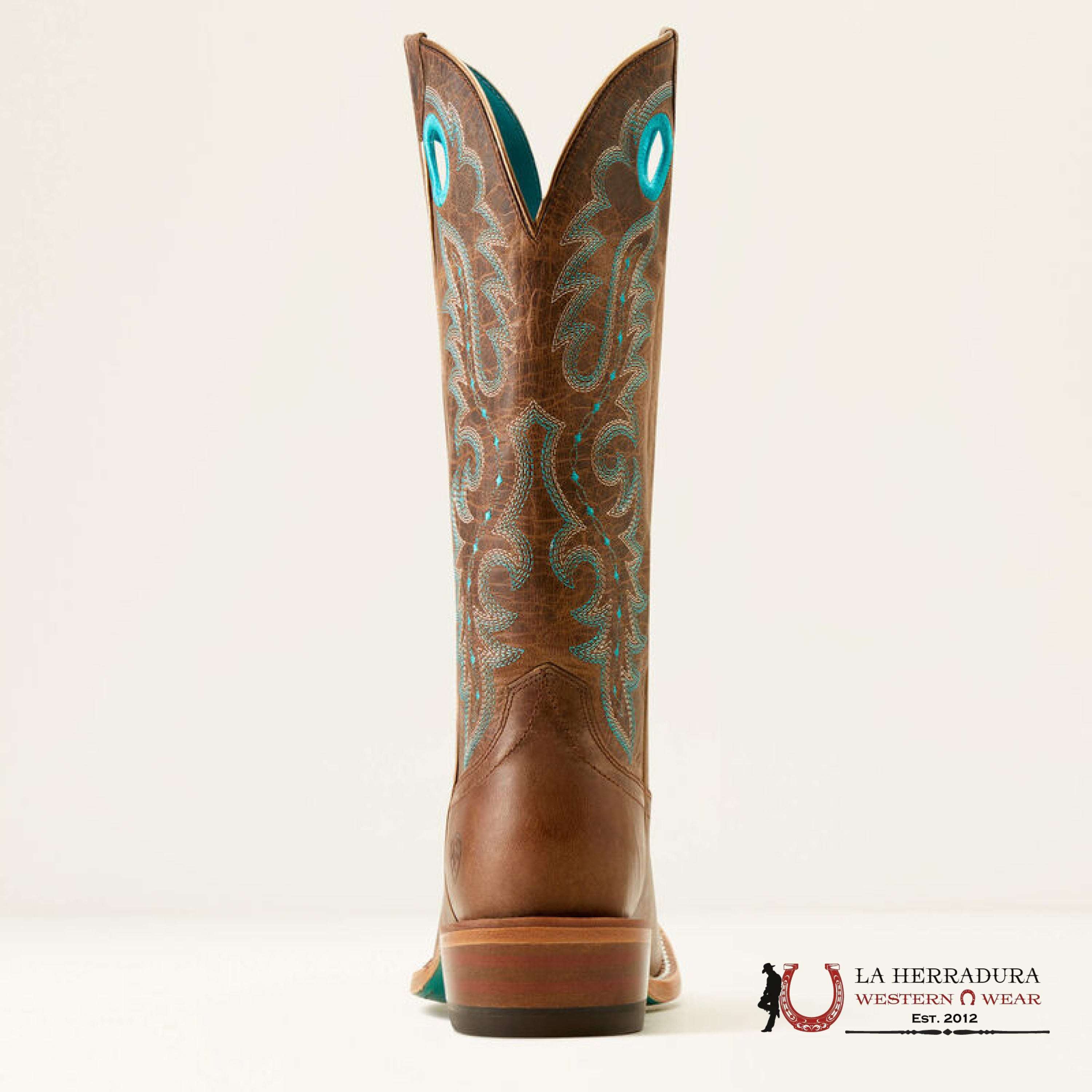WOMENS ARIAT FUTURITY BOON PACAN BROWN 10050889 BOTAS MUJERES