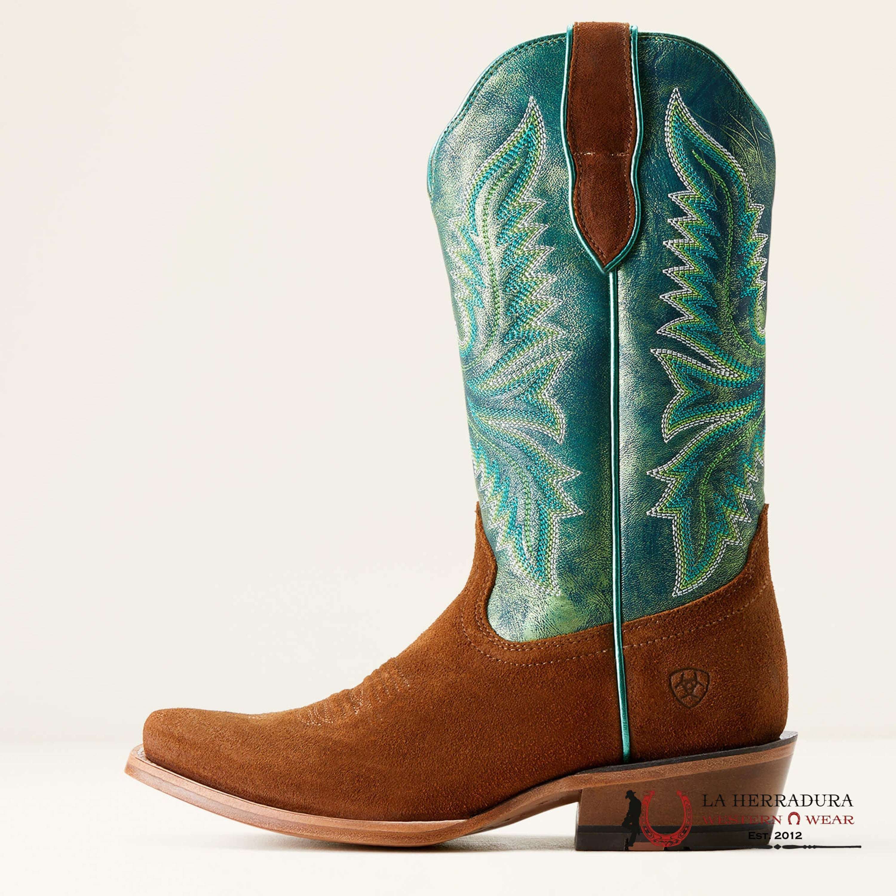 WOMENS ARIAT FUTURITY FLASH GLAZED GINGER 10053611 BOTAS MUJERES