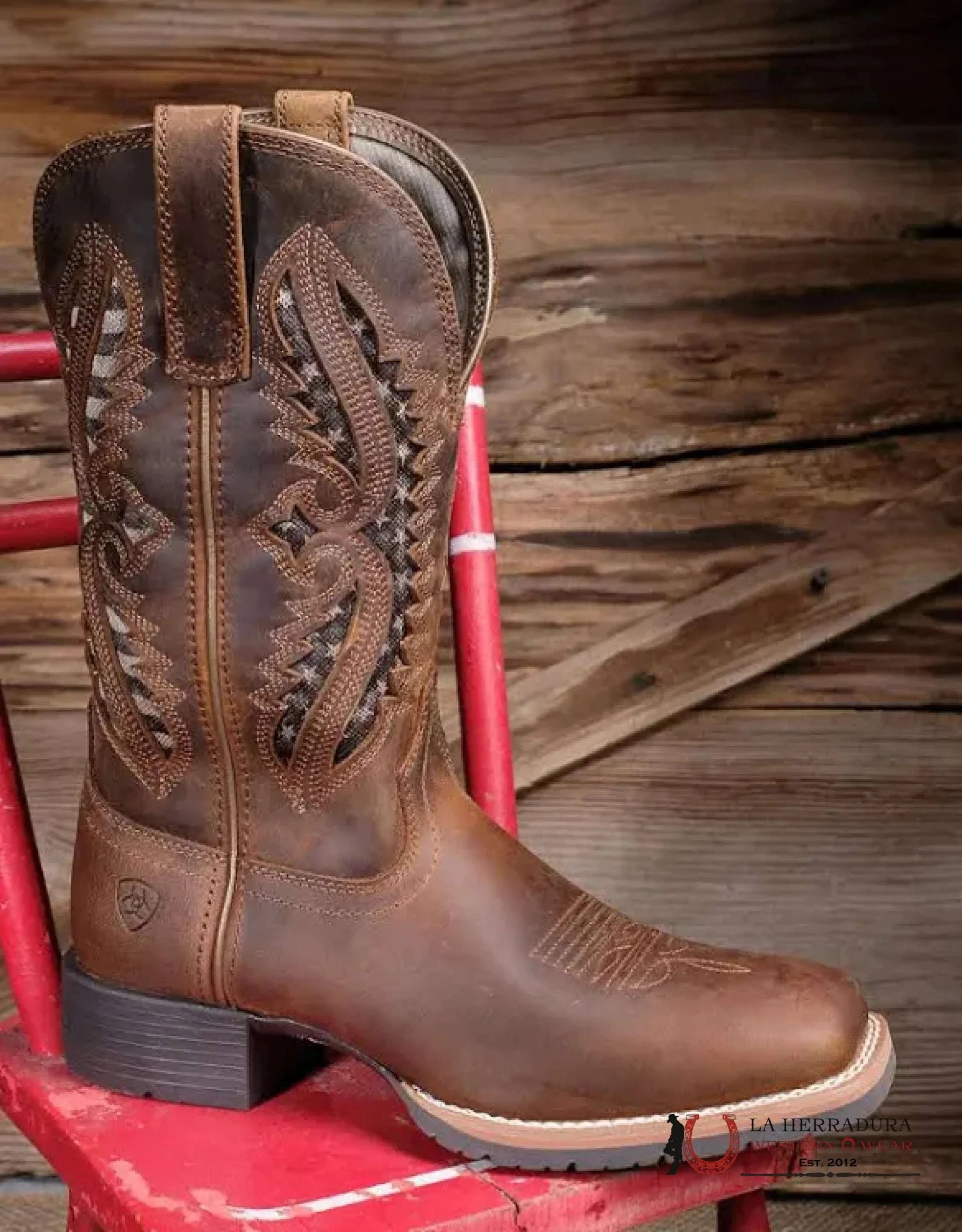 Womens Ariat Hybrid Rancher Ventek 360 Distressed Tan- 4473 Botas Mujeres