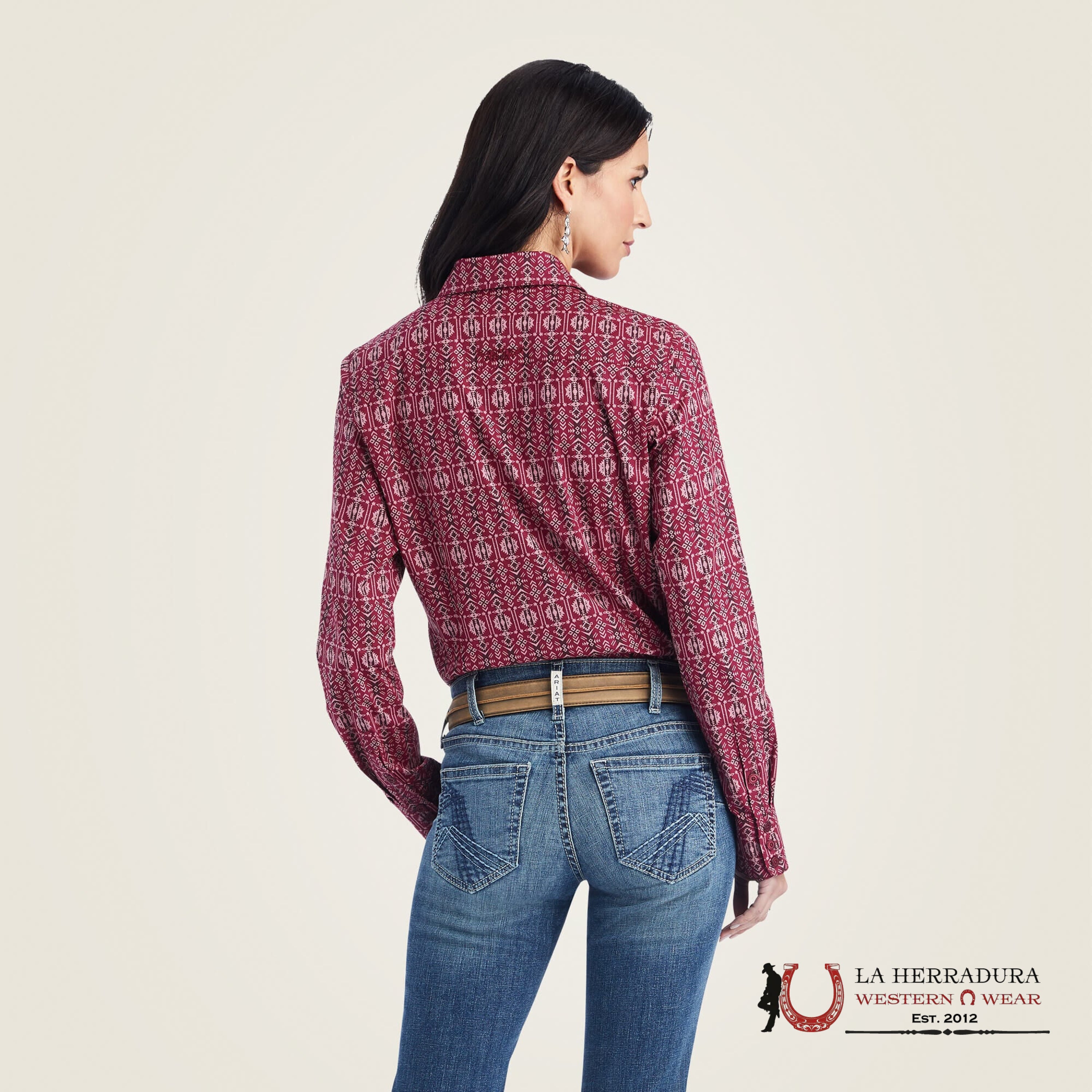 WOMENS ARIAT KIRBY MULTI ALMA LONG SLEEVE SHIRT 10042177 ROPA MUJERES