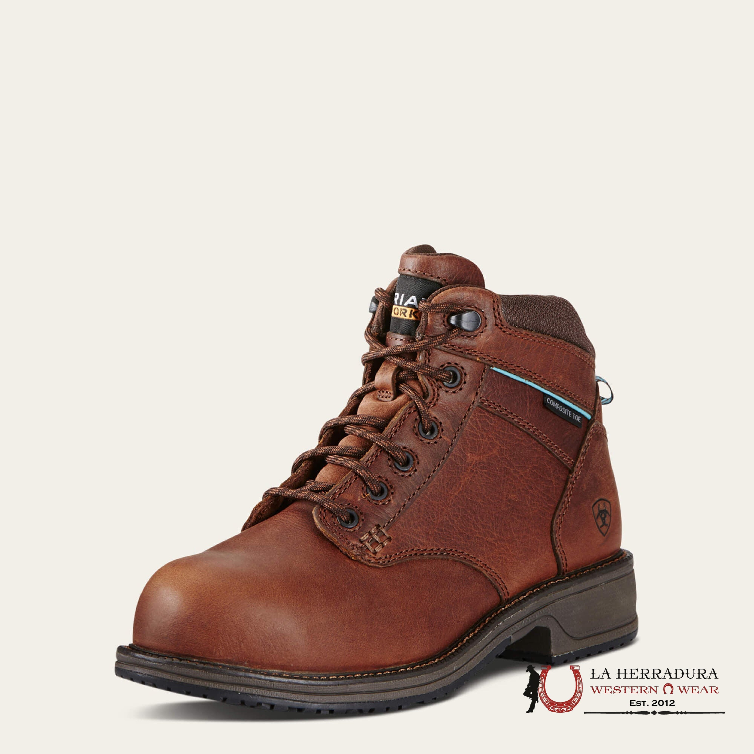 Womens Ariat Nutty Brown Work Boots Botas Mujeres