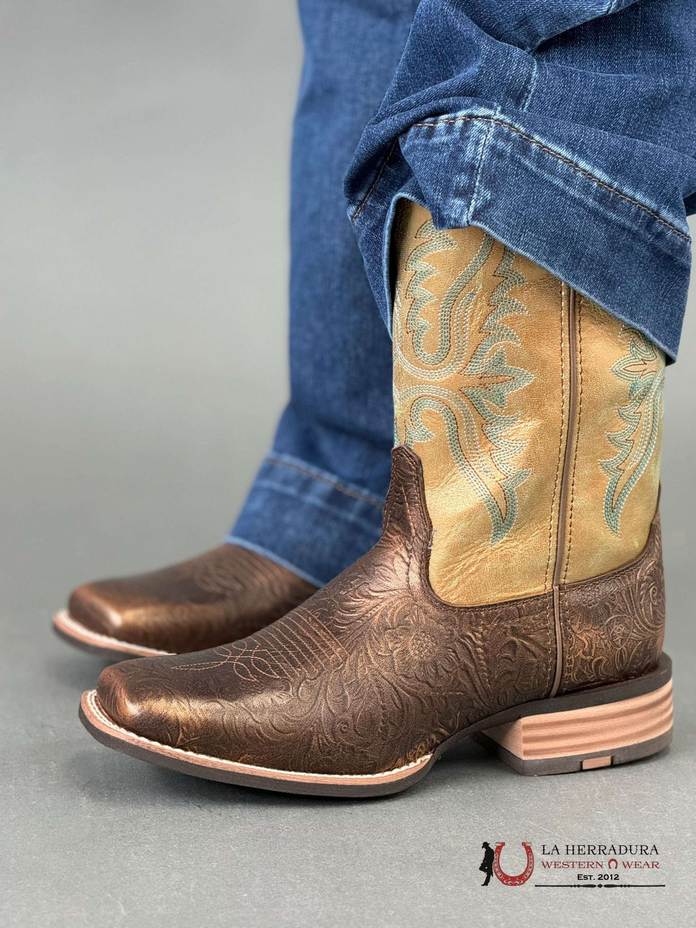 Womens Ariat Olena Bronze Age Botas Mujeres
