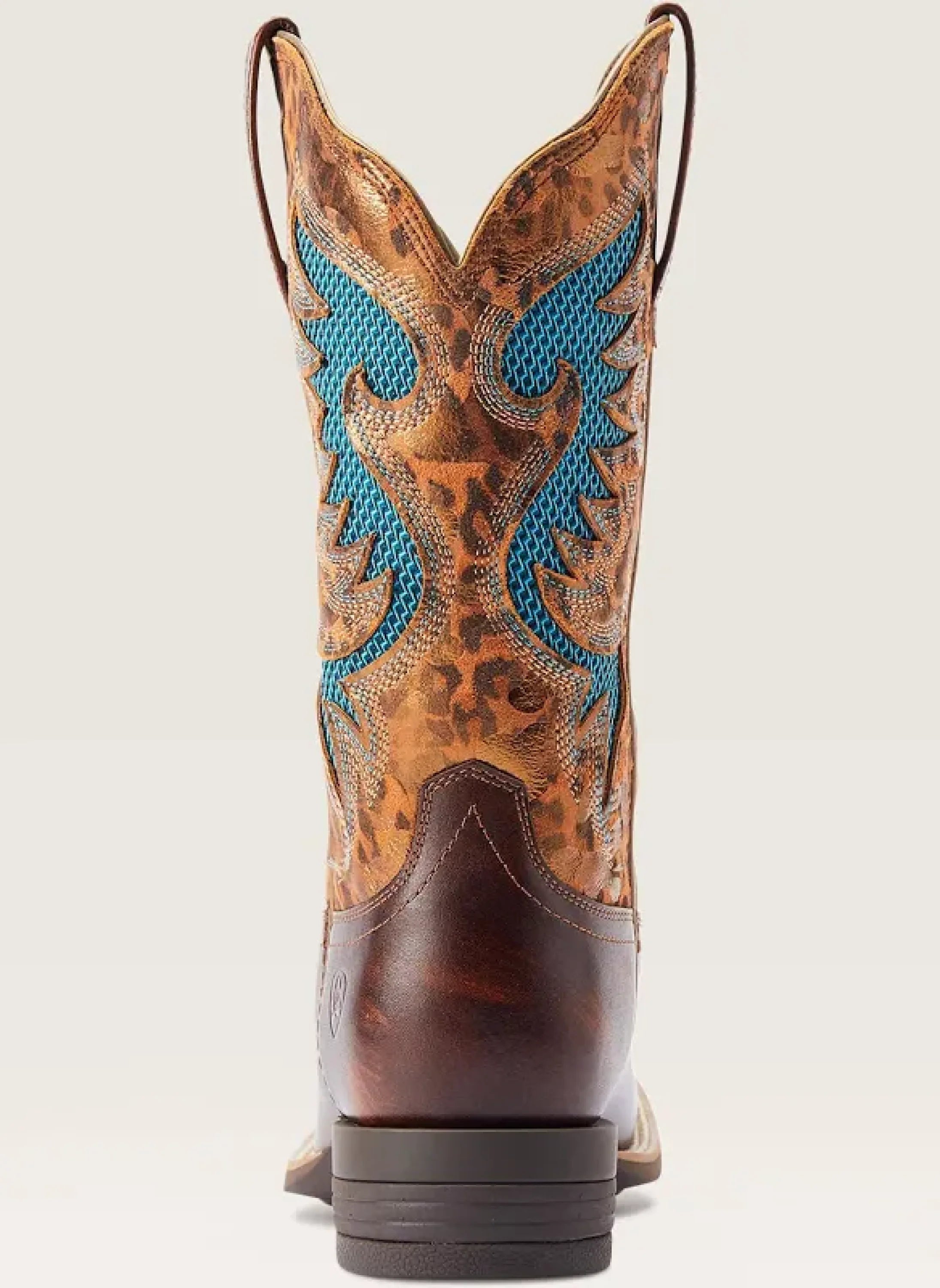 Womens Ariat Pinto Venttek 360 Yukon Brown Gilded Leopard- 4506 Botas Mujeres