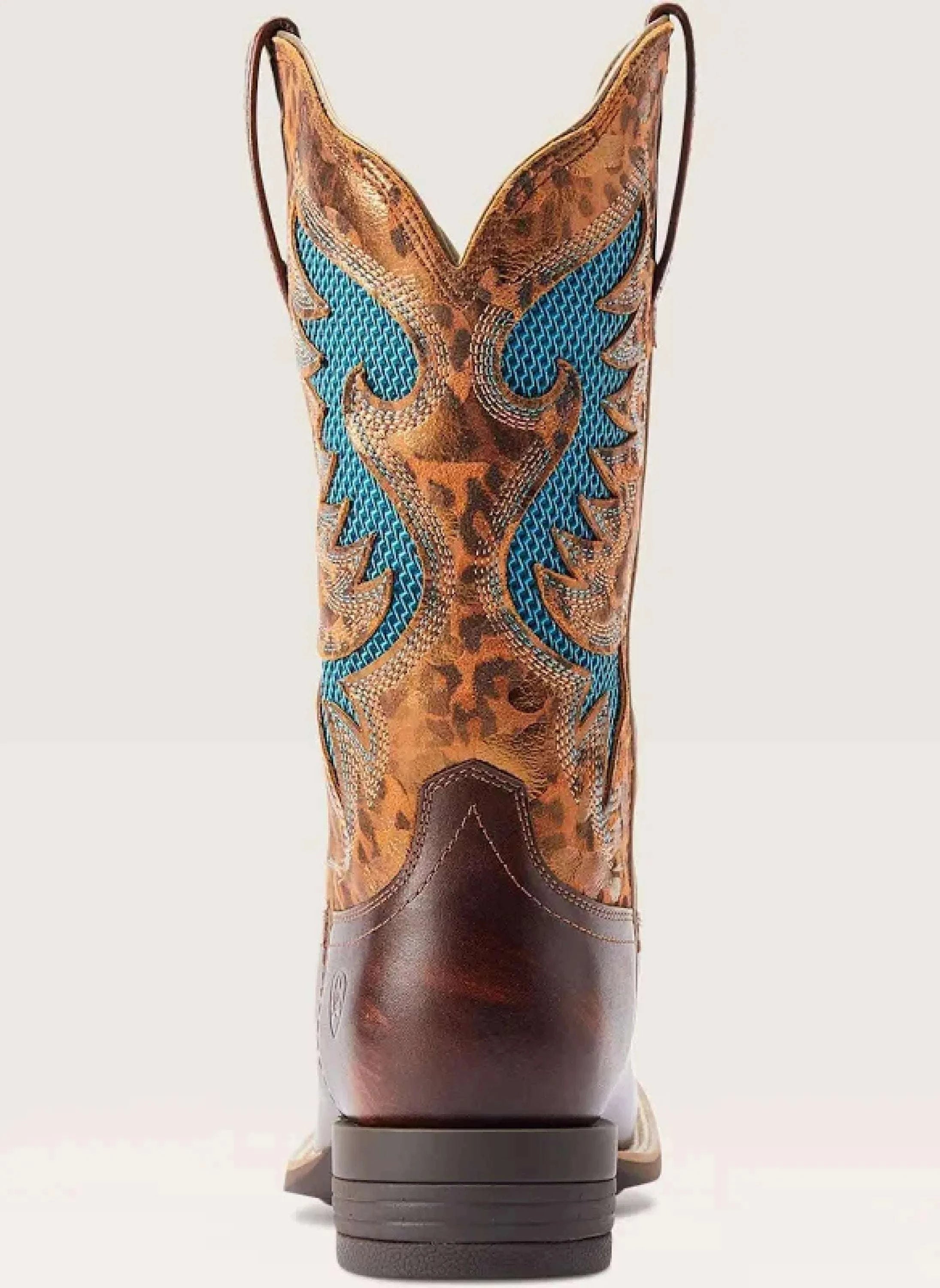 Womens Ariat Pinto Venttek 360 Yukon Brown Gilded Leopard- 4506 Botas Mujeres