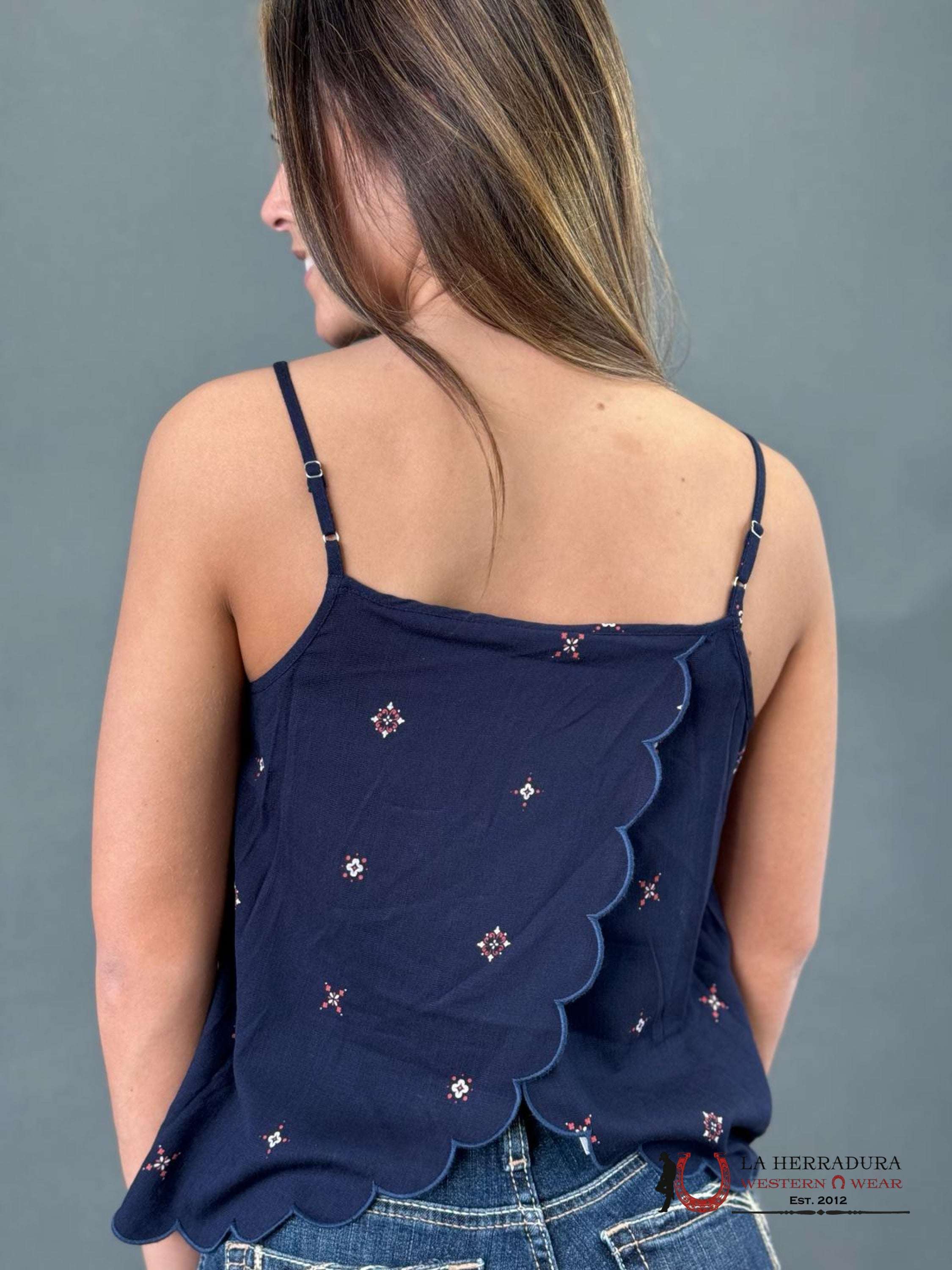 Women’s Ariat Presley Top Navy Eclipse Ropa Mujeres