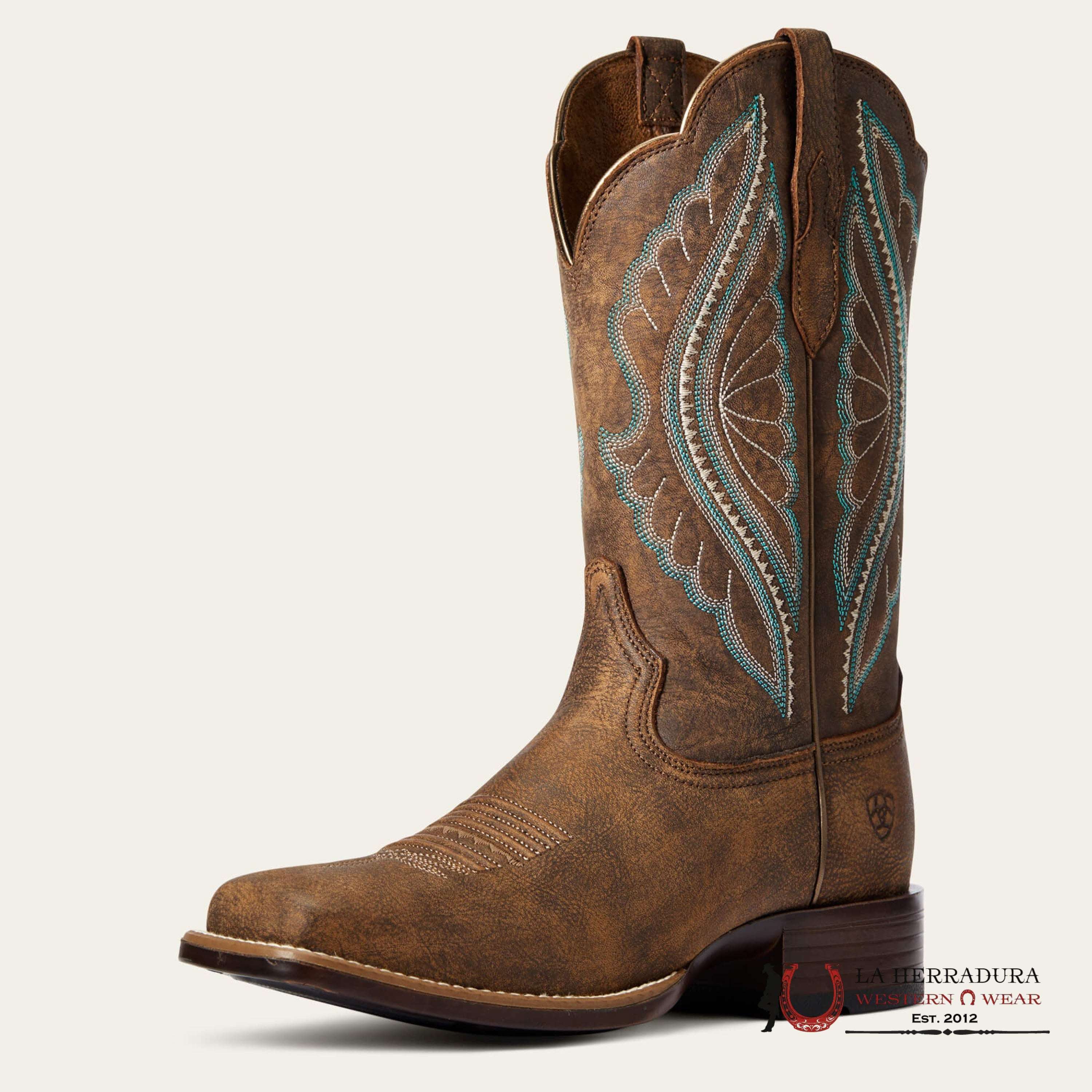 WOMENS ARIAT PRIMETIME TACK ROOM BROWN 10034163 BOTAS MUJERES