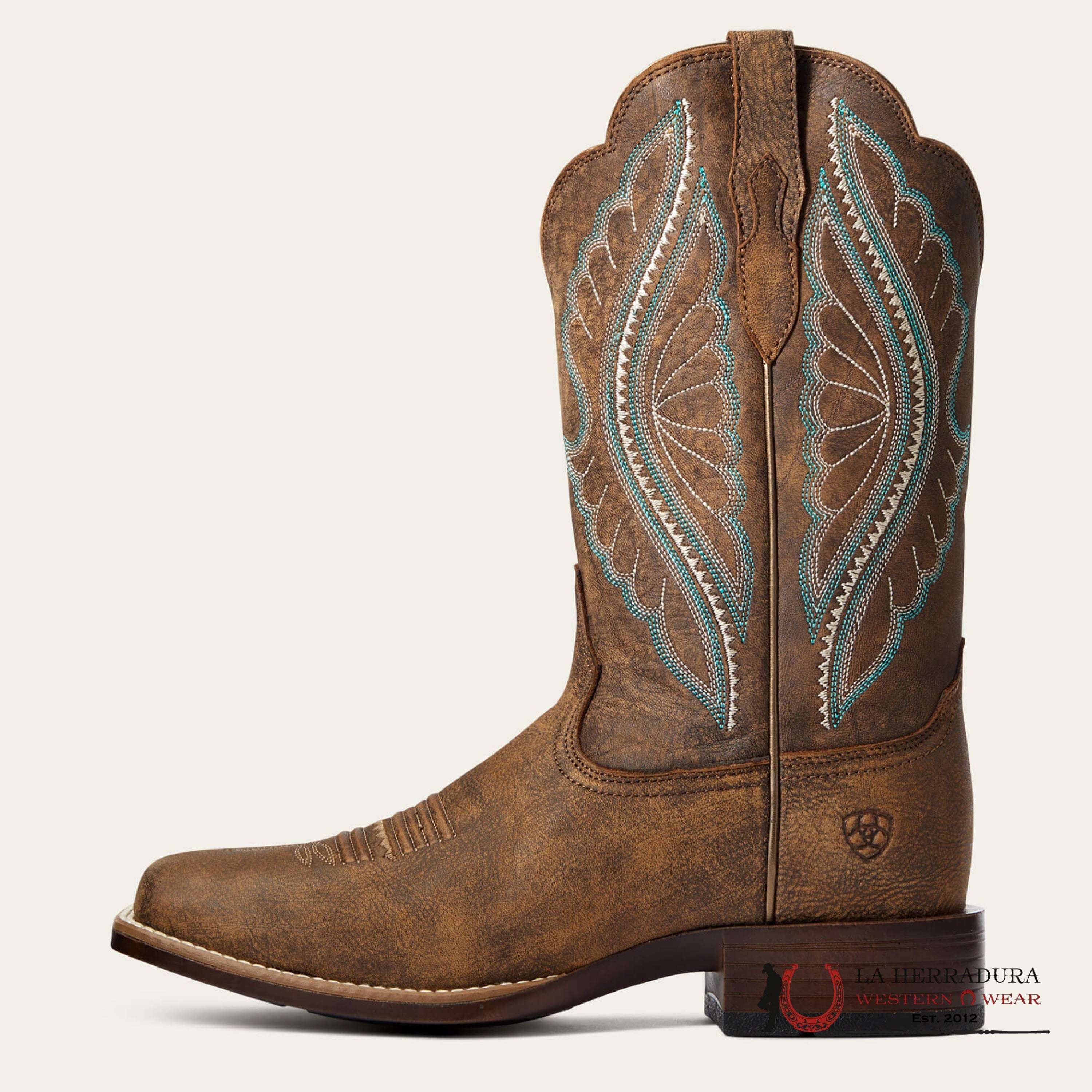 WOMENS ARIAT PRIMETIME TACK ROOM BROWN 10034163 BOTAS MUJERES