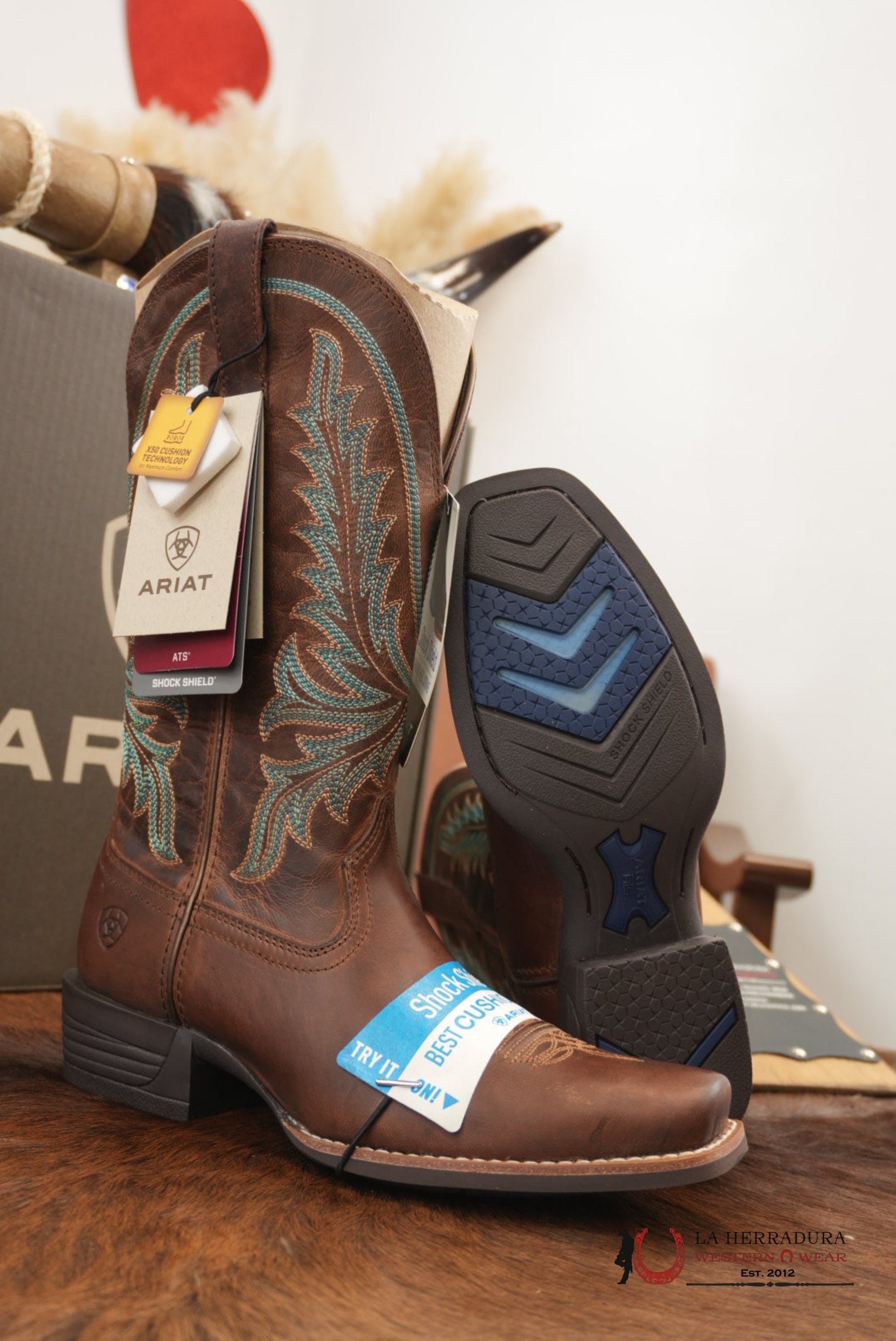 WOMENS ARIAT ROCK CREEK Sassy Brown Boot - 1144 BOTAS MUJERES