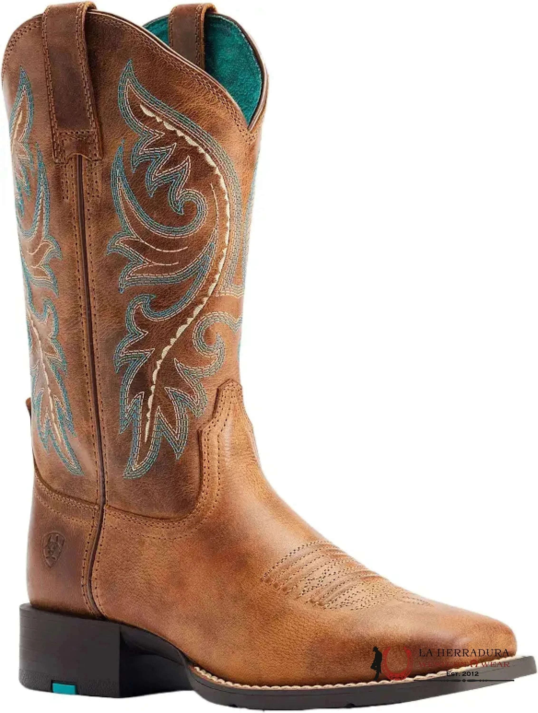 Women’s Ariat Round Up Back Zip Desert Sand-4432 Botas Mujeres