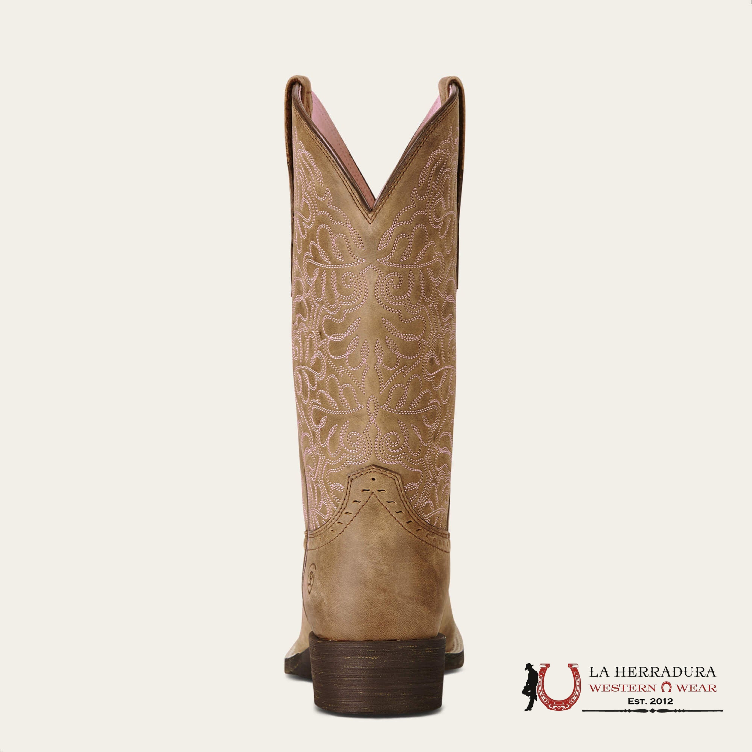 WOMENS ARIAT ROUND UP REMUDA SQUARE TOE BOOT - 9906 BOTAS MUJERES