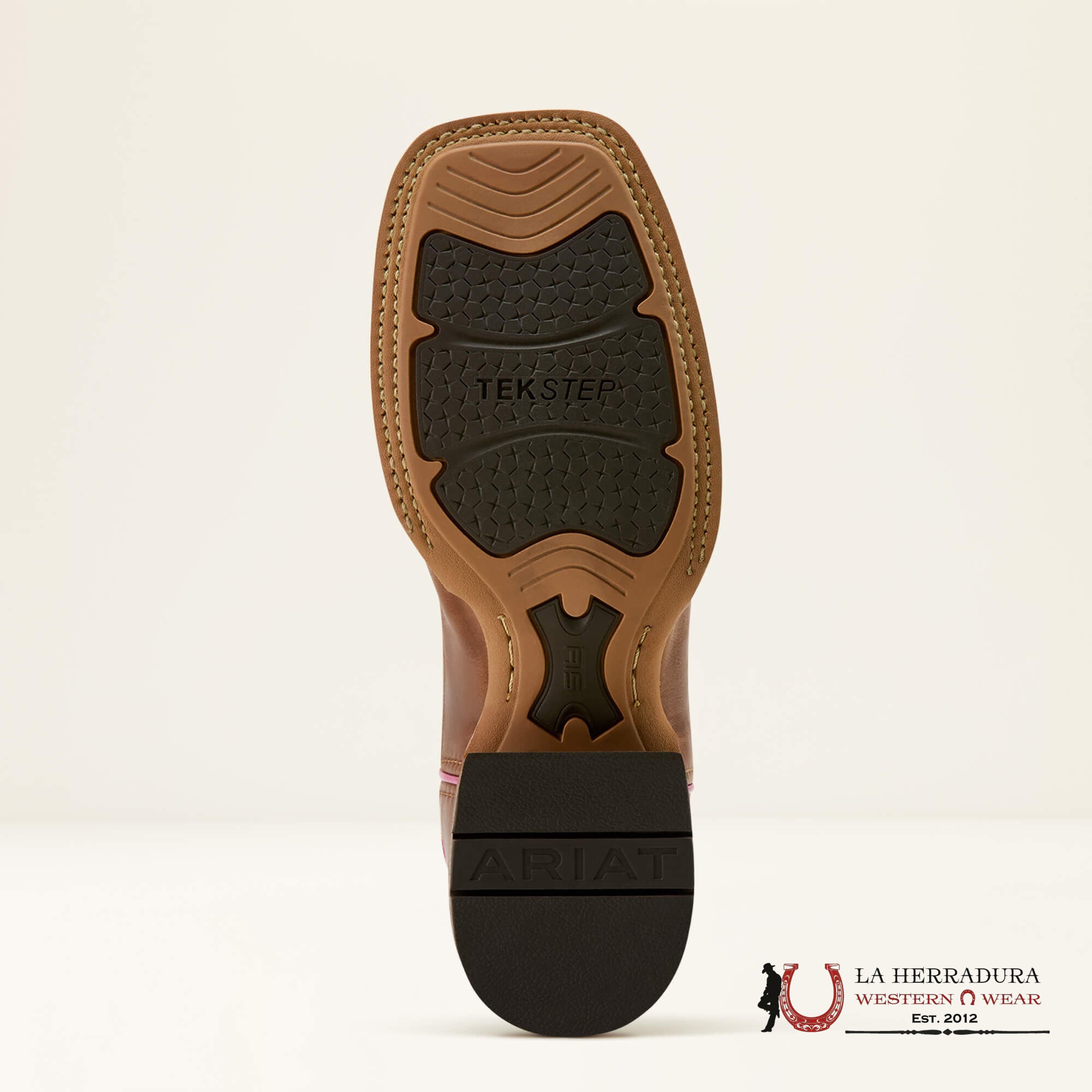 WOMENS ARIAT SHOWDOWN DARK TAN VINO SQUARE TOE BOOTS- 10061147 BOTAS MUJERES