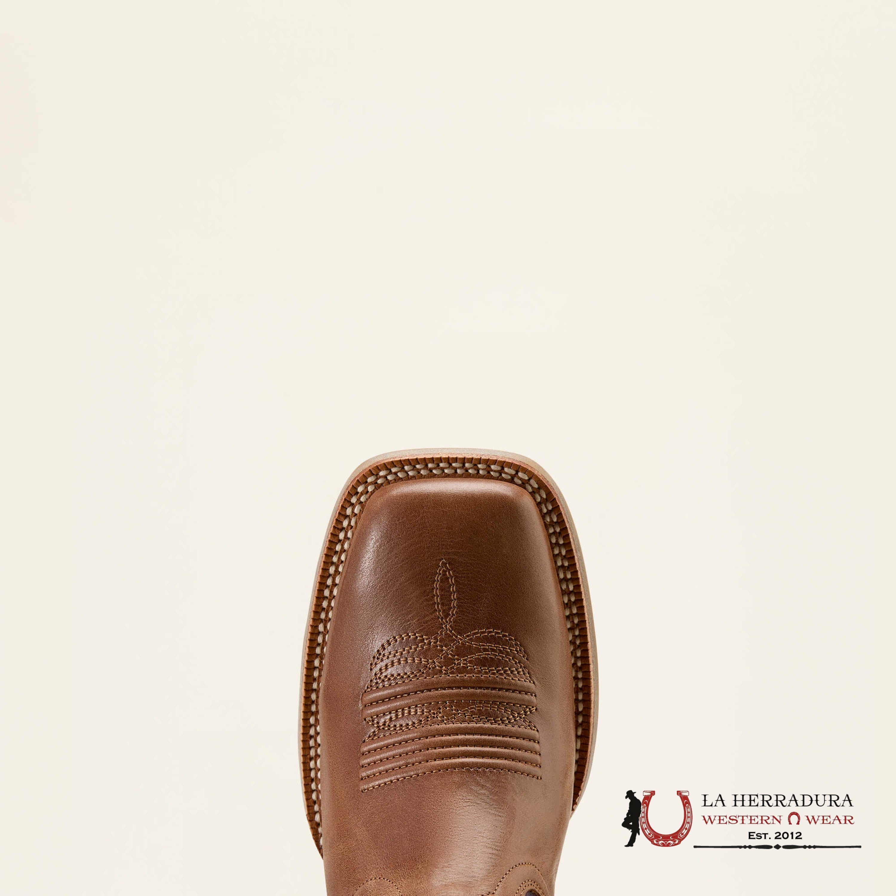 WOMENS ARIAT SHOWDOWN DARK TAN VINO SQUARE TOE BOOTS- 10061147 BOTAS MUJERES