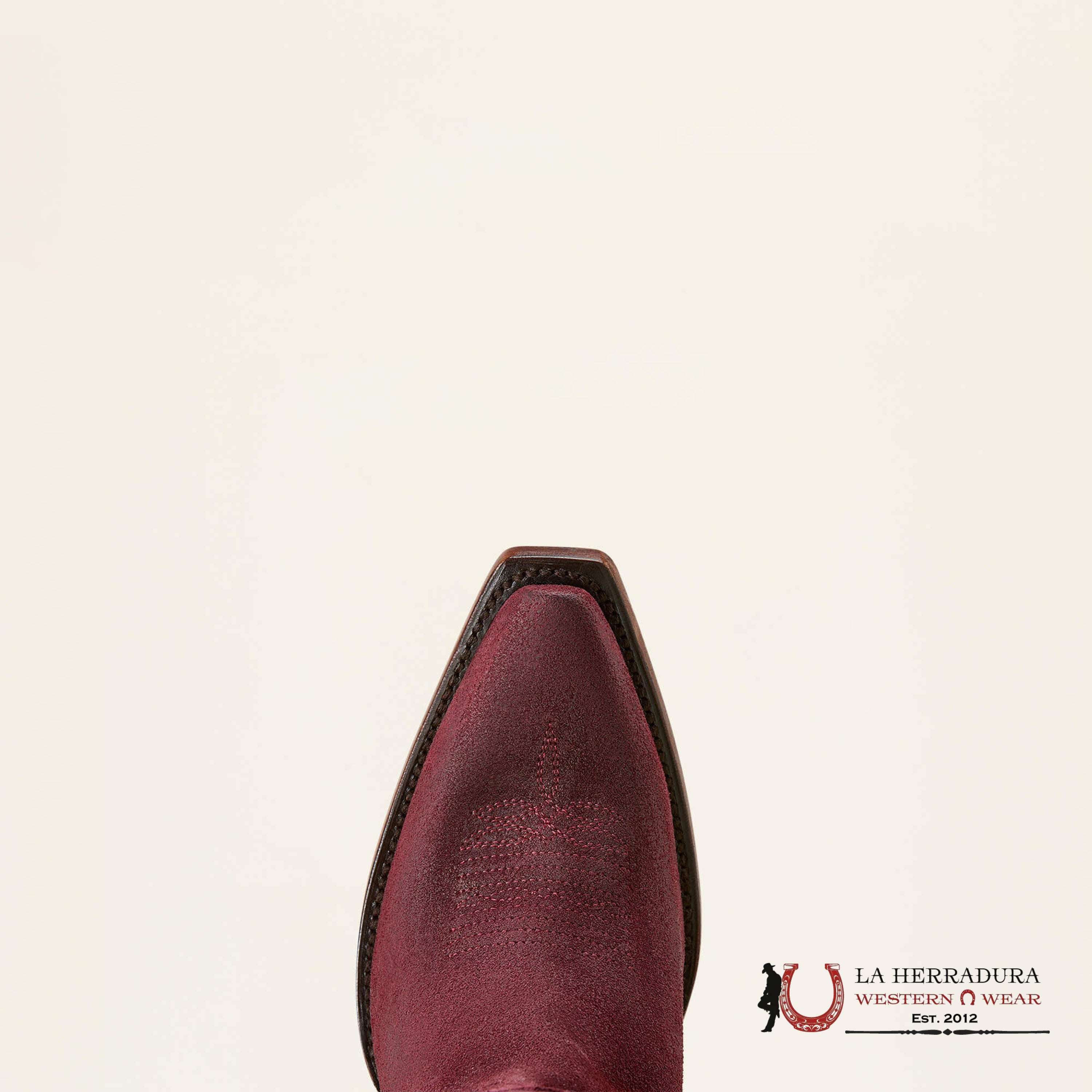 WOMEN’S CASANOVA LARAMIE STRETCHFIT BURGUNDY SUEDE 10061356 BOTAS MUJERES