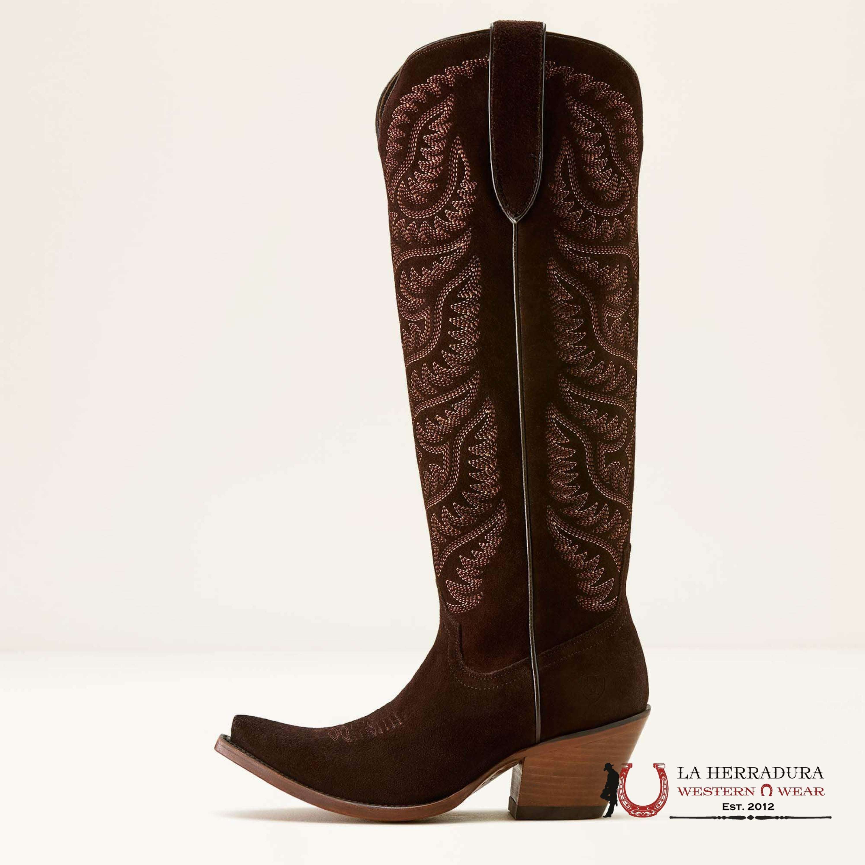 WOMEN’S CASANOVA LARAMIE STRETCHFIT SUEDE FRENCH ROAST 10063926 BOTAS MUJERES